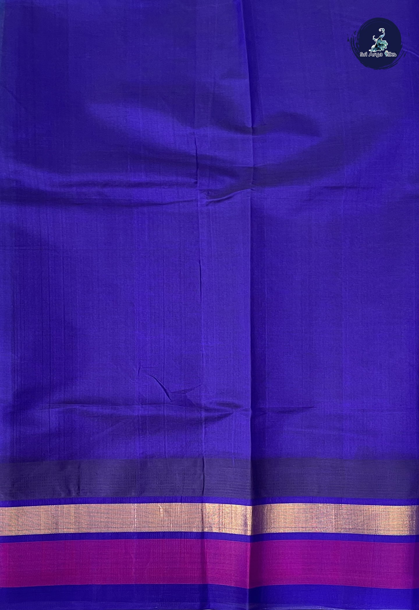 Teal Kalamkari Saree With Kalamkari Pattern