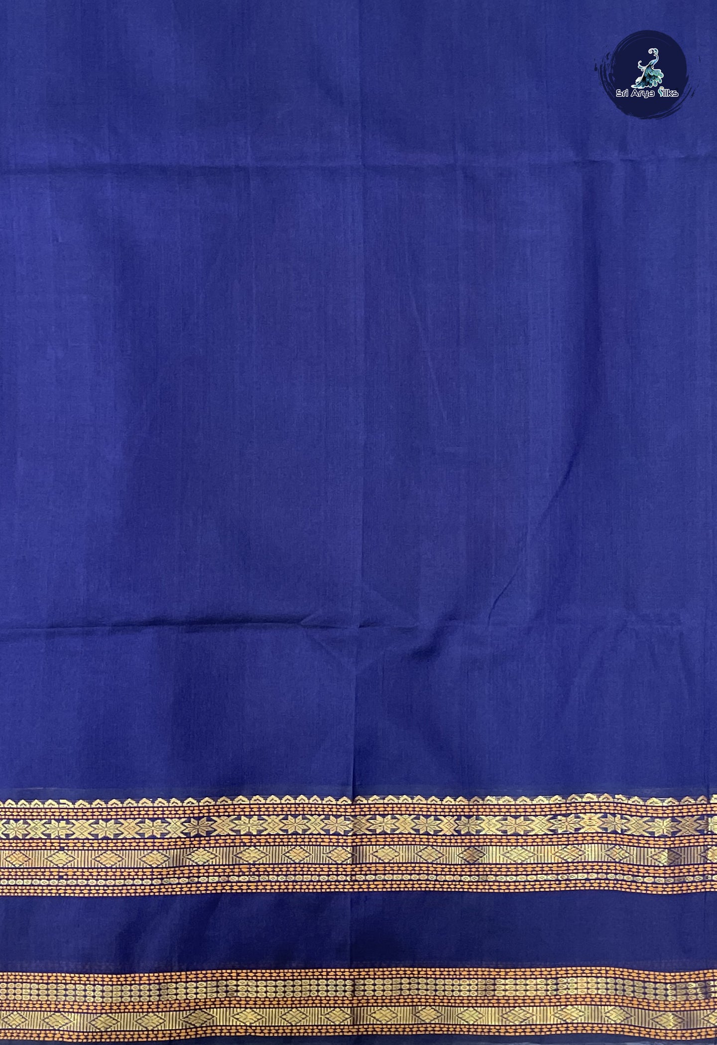 Dual Tone Green Bridal Silk Cotton Saree With Buttas Pattern