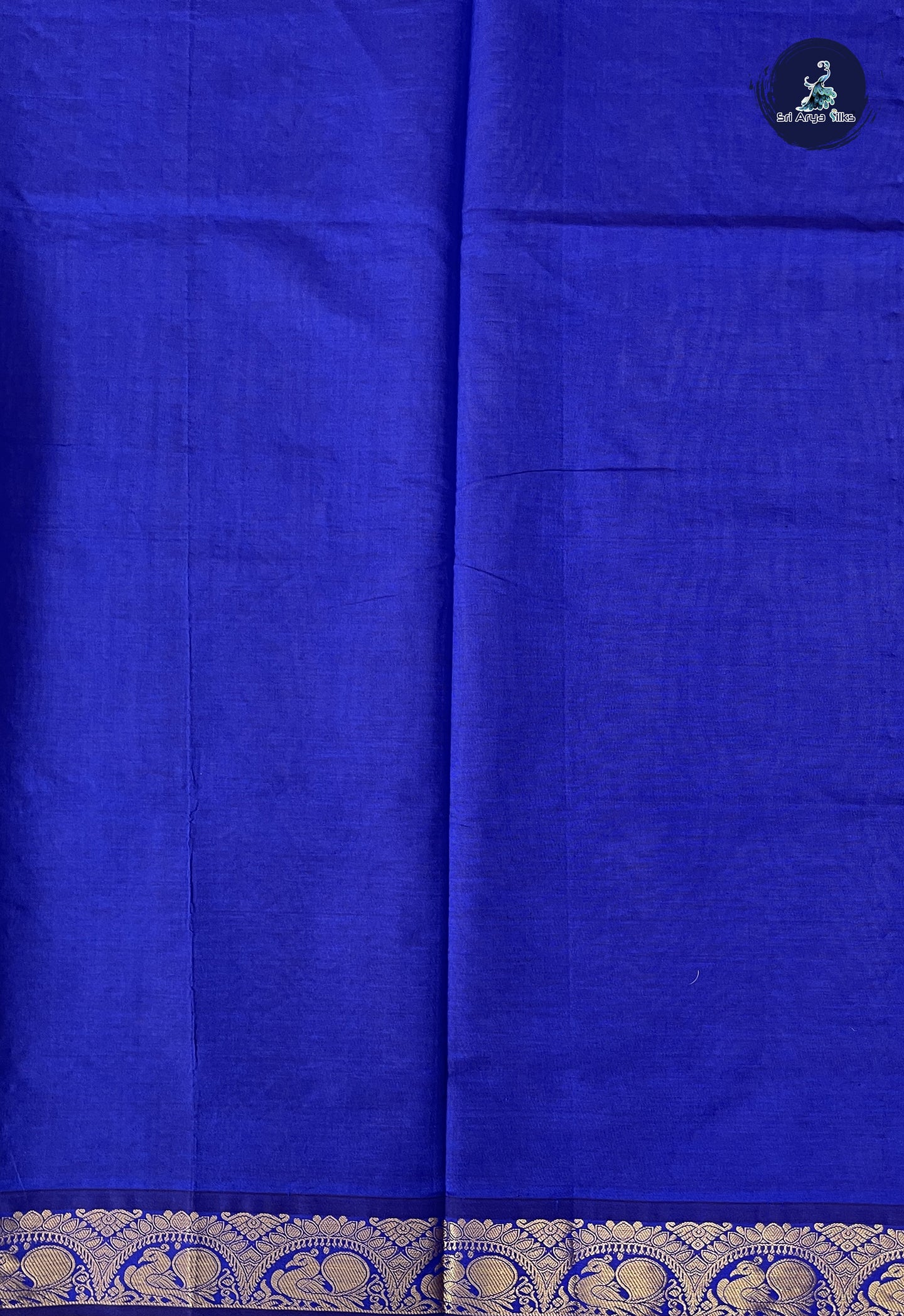 Biscuit Shade Kanchi Semi Silk Cotton Saree With Plain Pattern