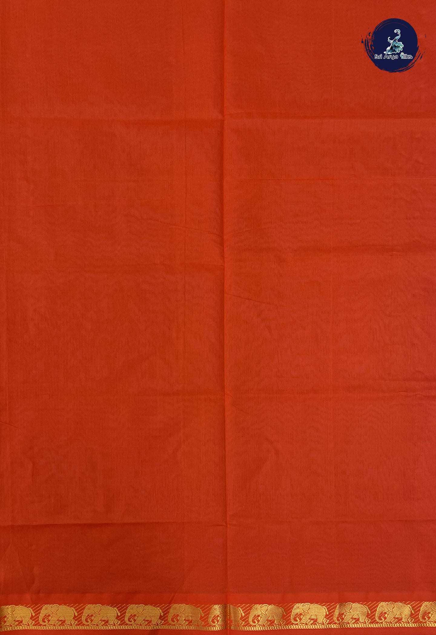 Lavender Kanchi Semi Silk Cotton Saree With Plain Pattern