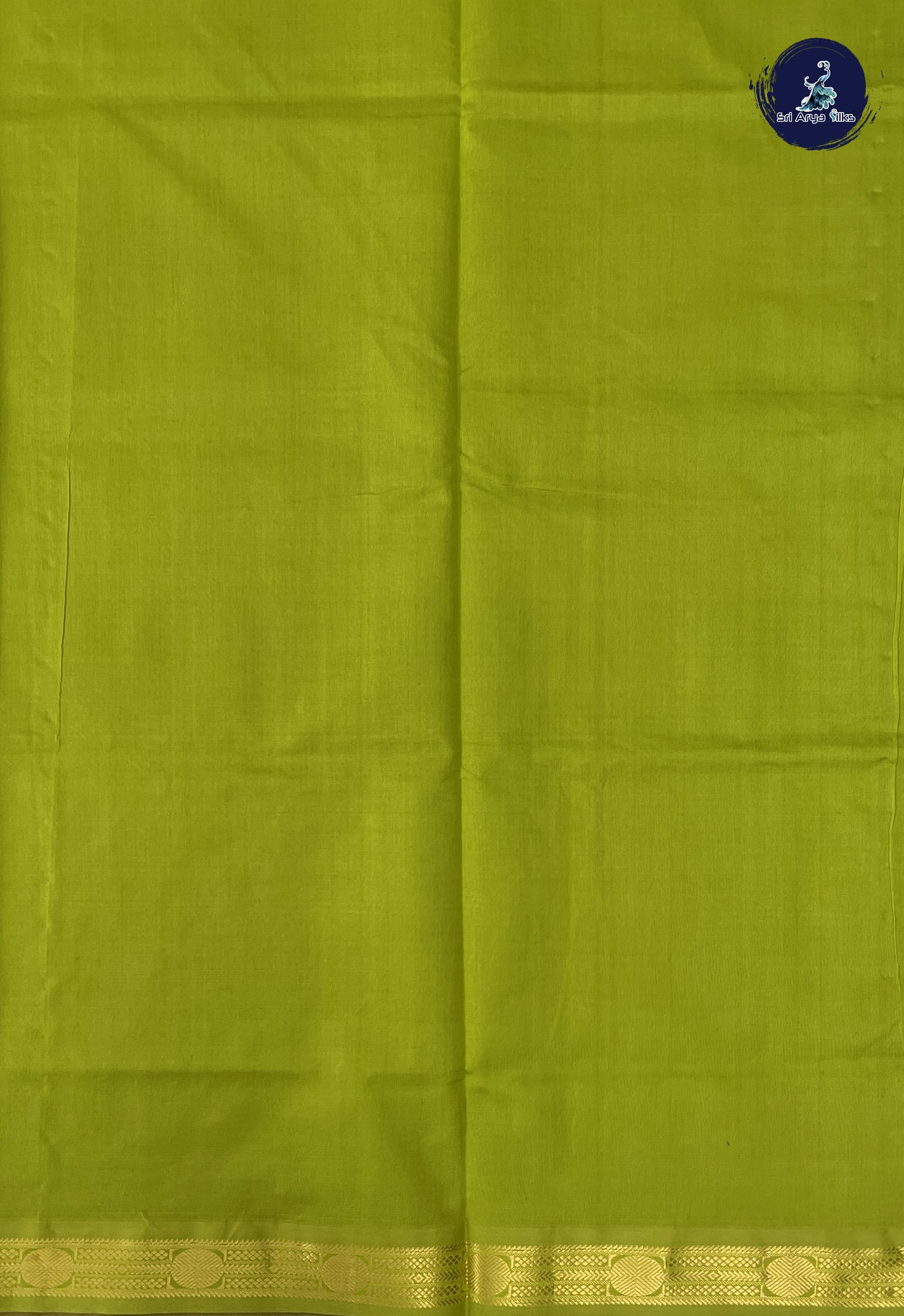 Dual Tone Brown Kanchi Semi Silk Cotton Saree With Plain Pattern