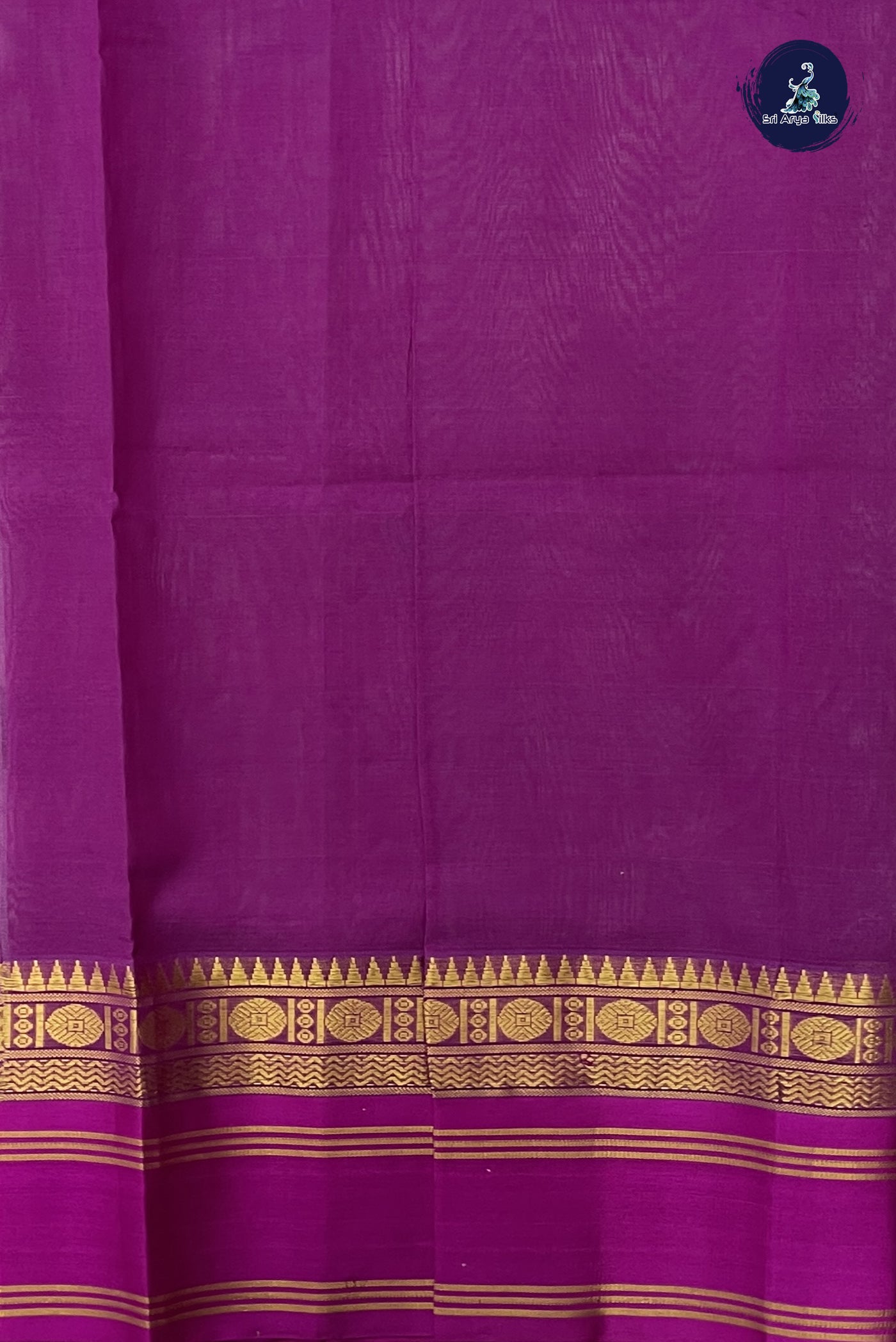 Multi Colour Korvai Silk Cotton Saree With Checked Pattern