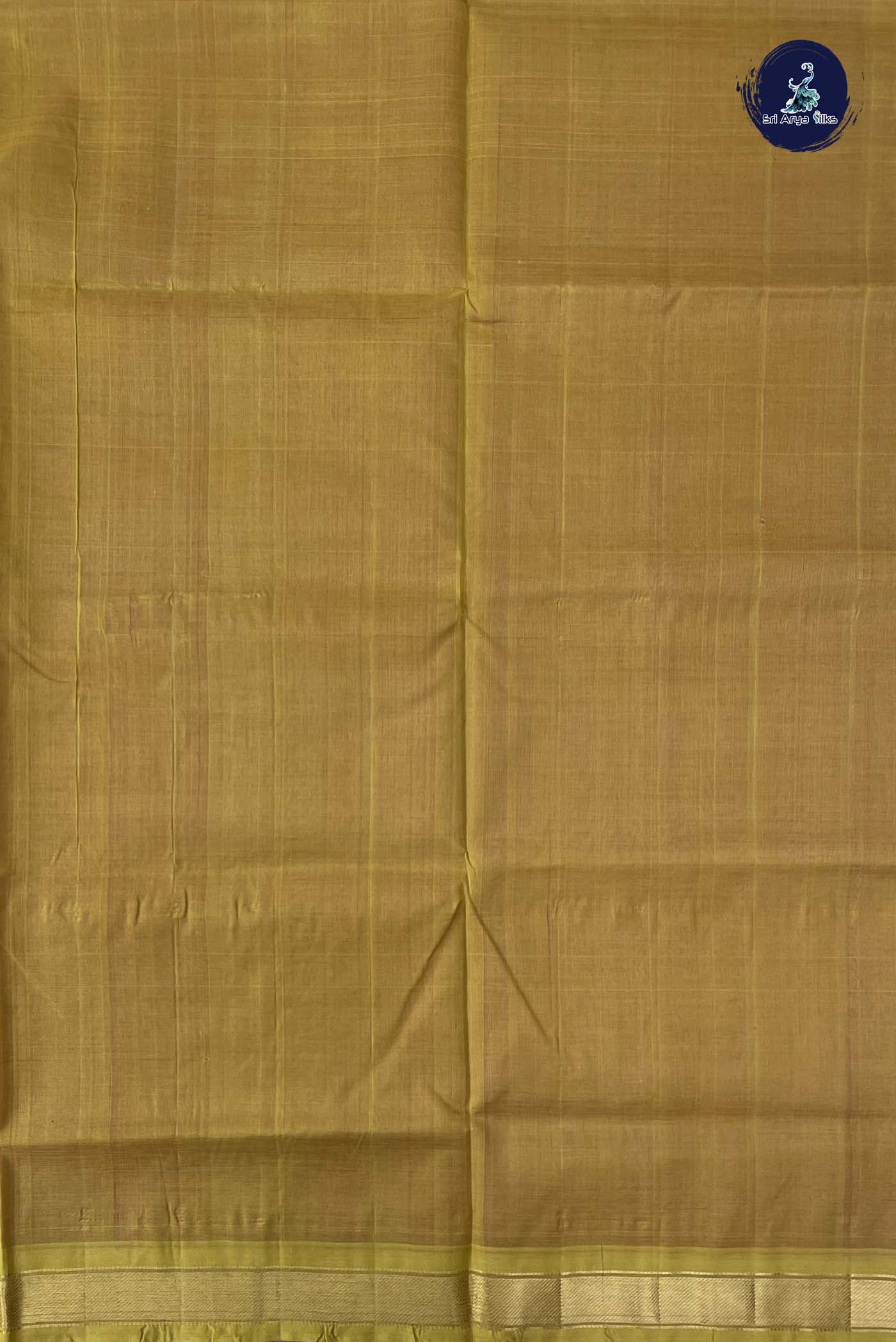 Rani Pink Simple Silk Cotton Saree With Plain Pattern