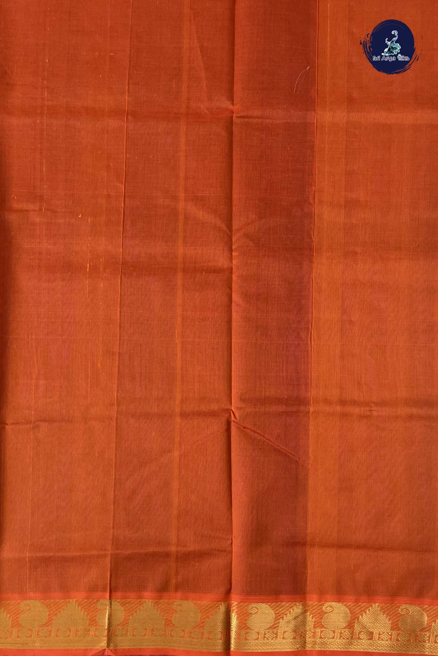 Dual Tone Purple Simple Silk Cotton Saree With Plain Pattern