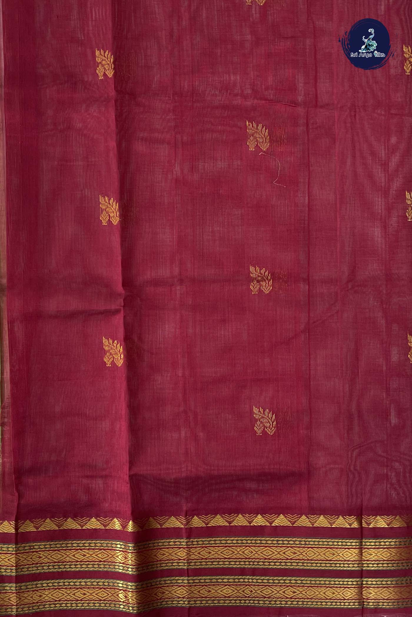 Pista Green Korvai Silk Cotton Saree With Zari Buttas Pattern