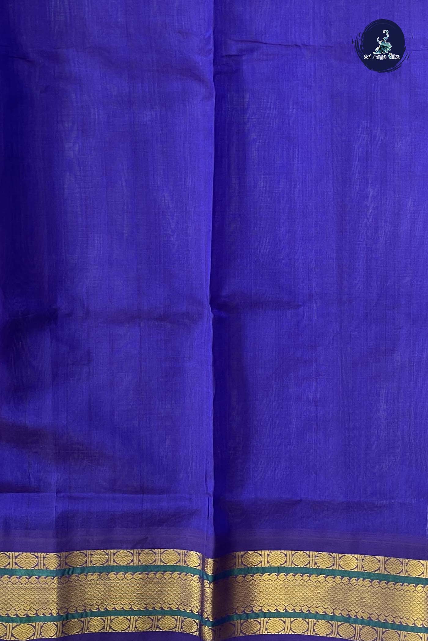 Pink Korvai Silk Cotton Saree With Kalamkari Pattern