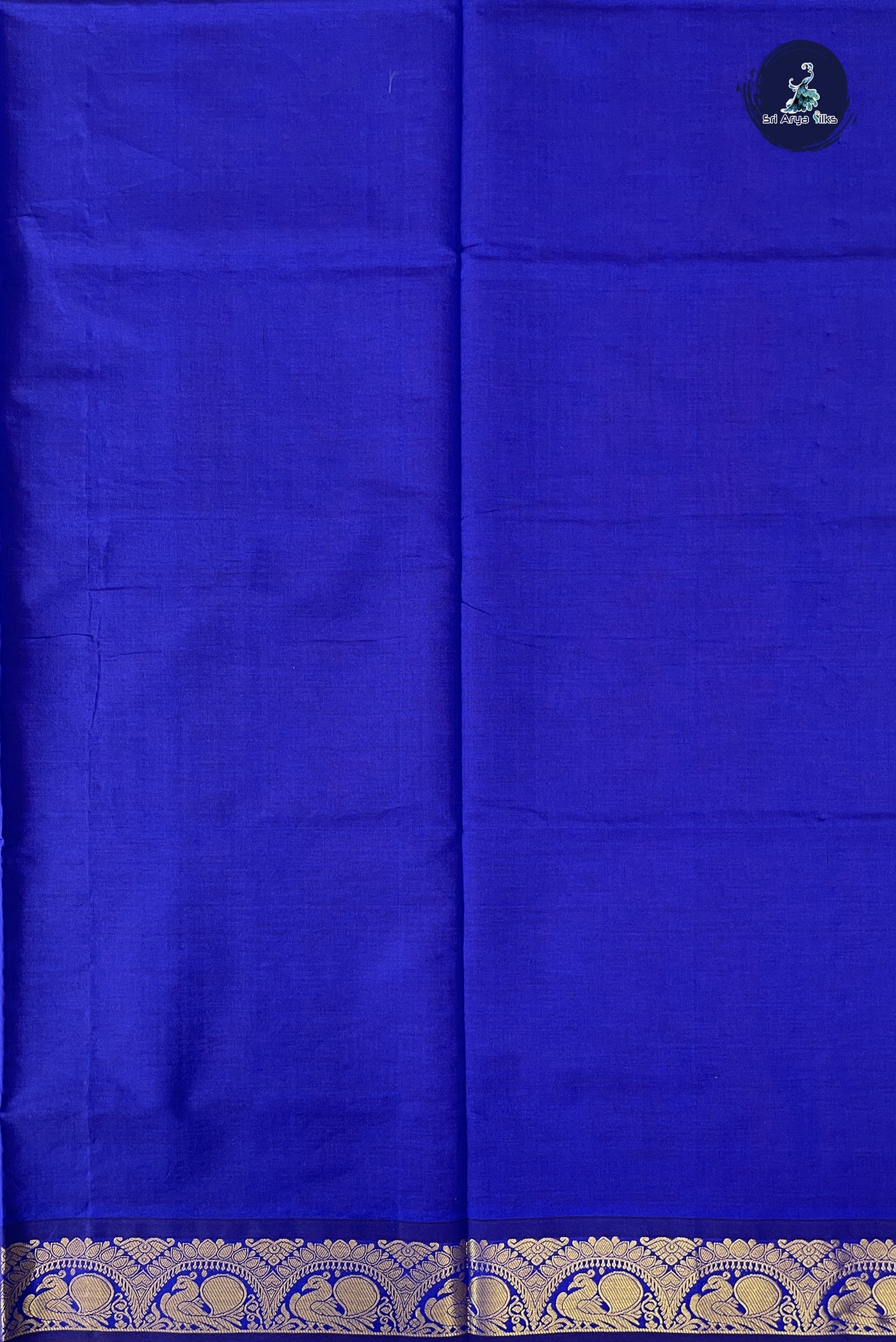 Vadamalli Kanchi Semi Silk Cotton Saree With Plain Pattern