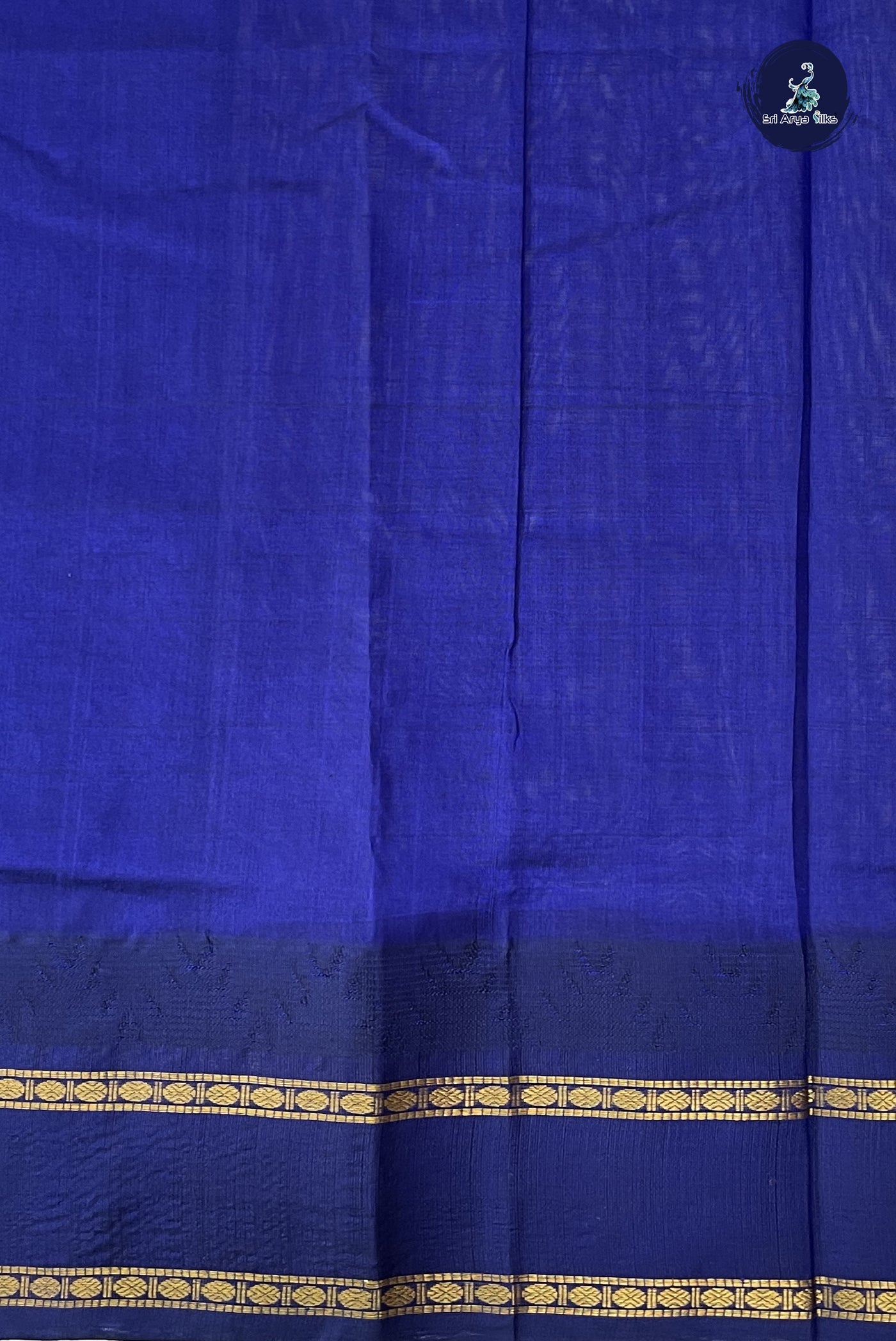 Multi Colour Korvai Silk Cotton Saree With Paalum Pazham Kattam Pattern