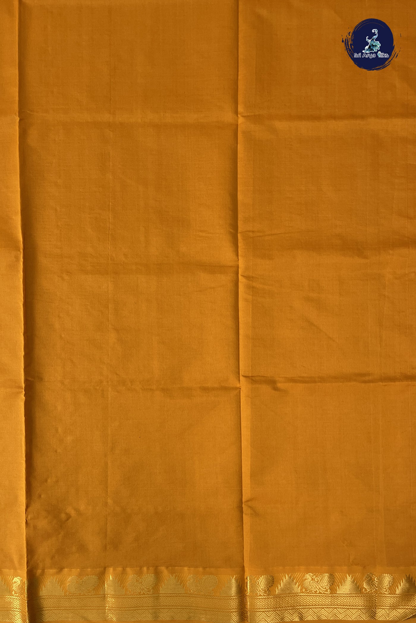 Vadamalli Kanchi Semi Silk Cotton Saree With Plain Pattern