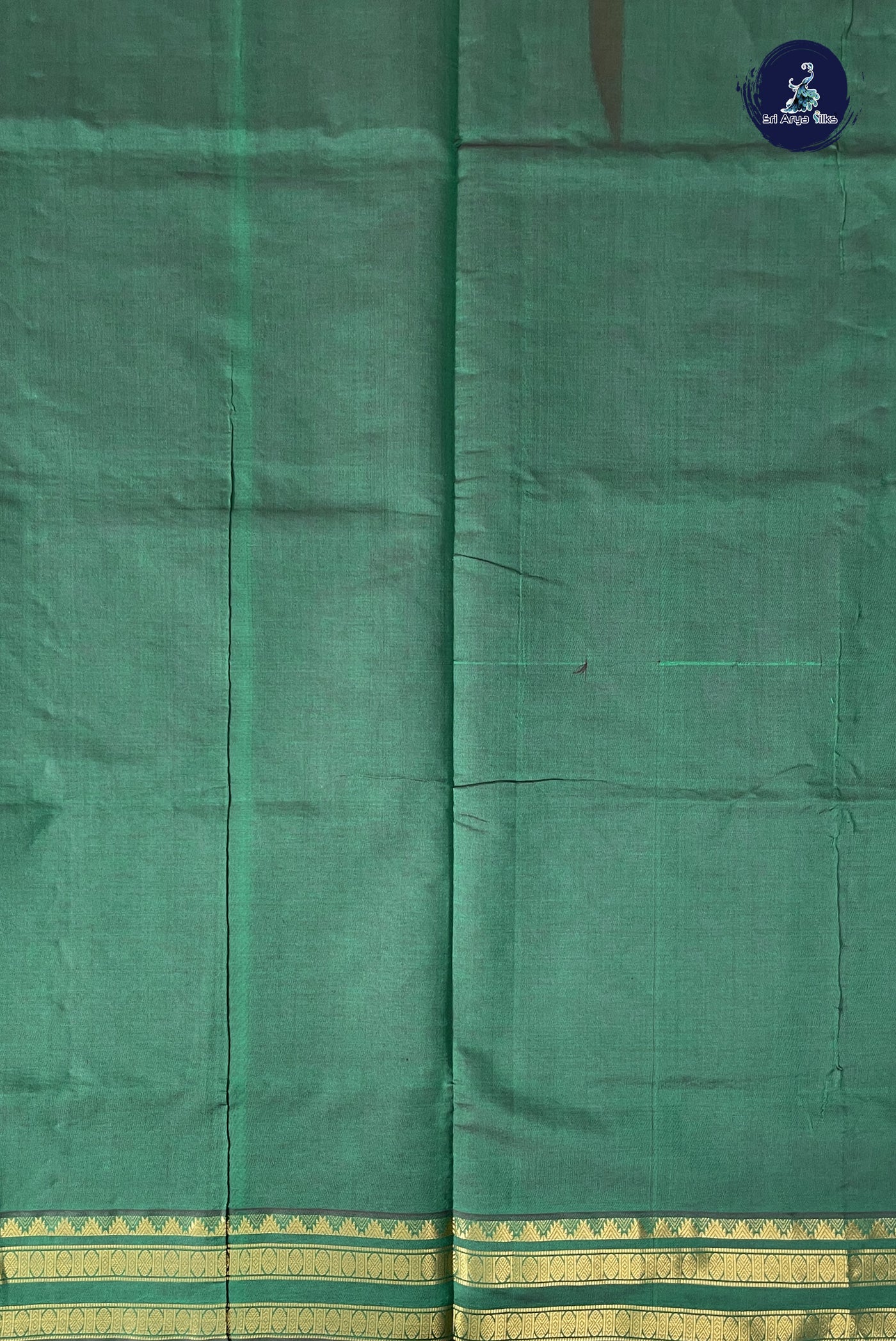 Purple Kanchi Semi Silk Cotton Saree With Plain Pattern