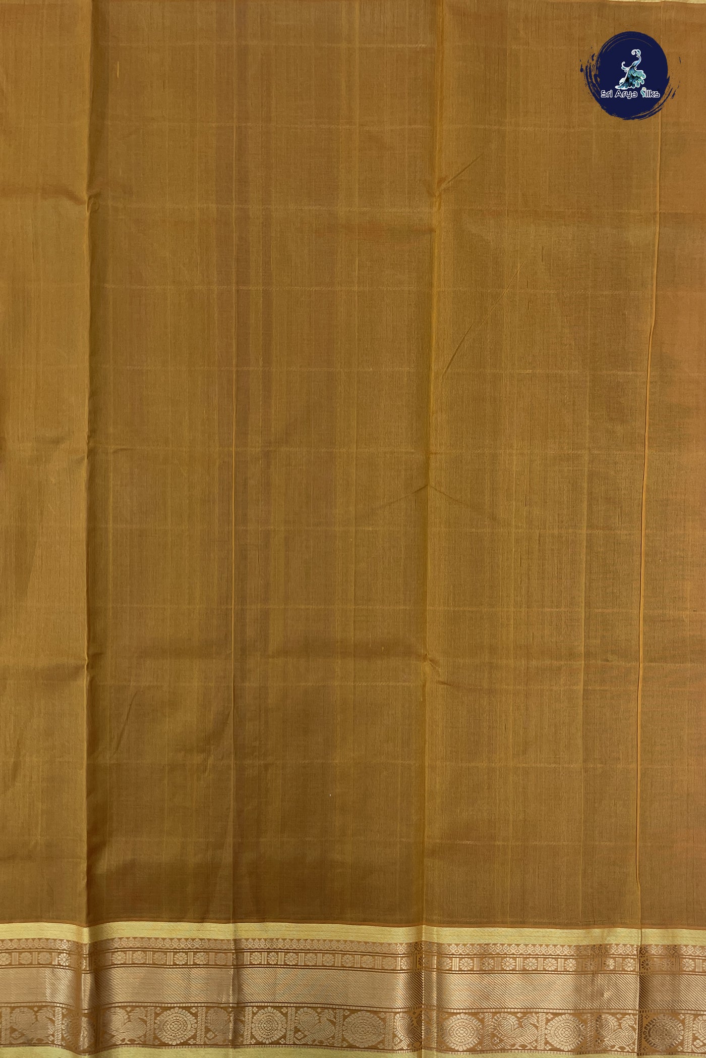 Dark Violet Checked Saree With Mayil Chakram Butta Pattern