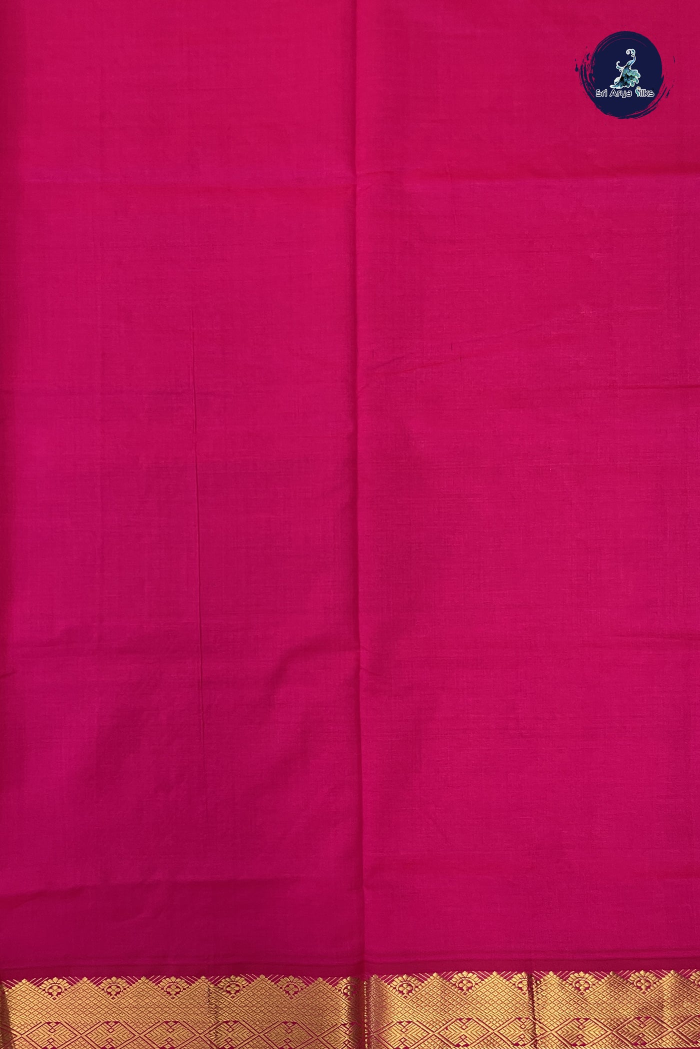 Pink Kanchi Semi Silk Cotton Saree With Zari Checked Pattern