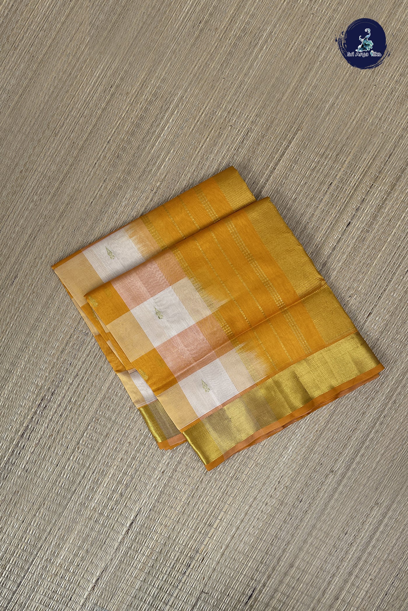 Multi Colour Checked Saree With Paalum Pazham Kattam Pattern