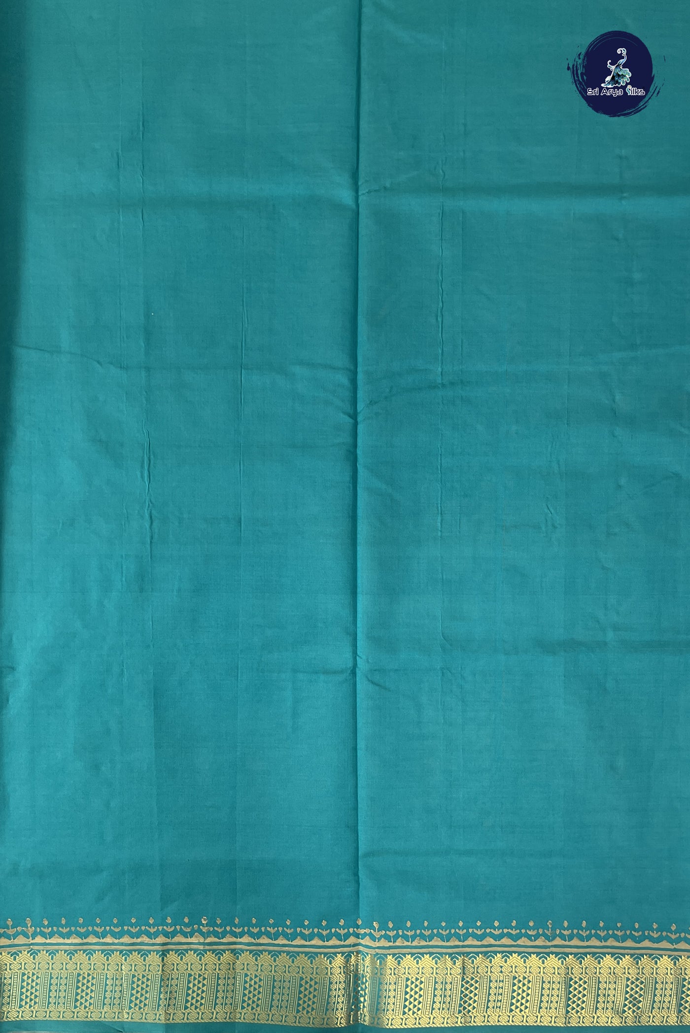 Chikku Shade Kanchi Semi Silk Cotton Saree With Printed Pattern