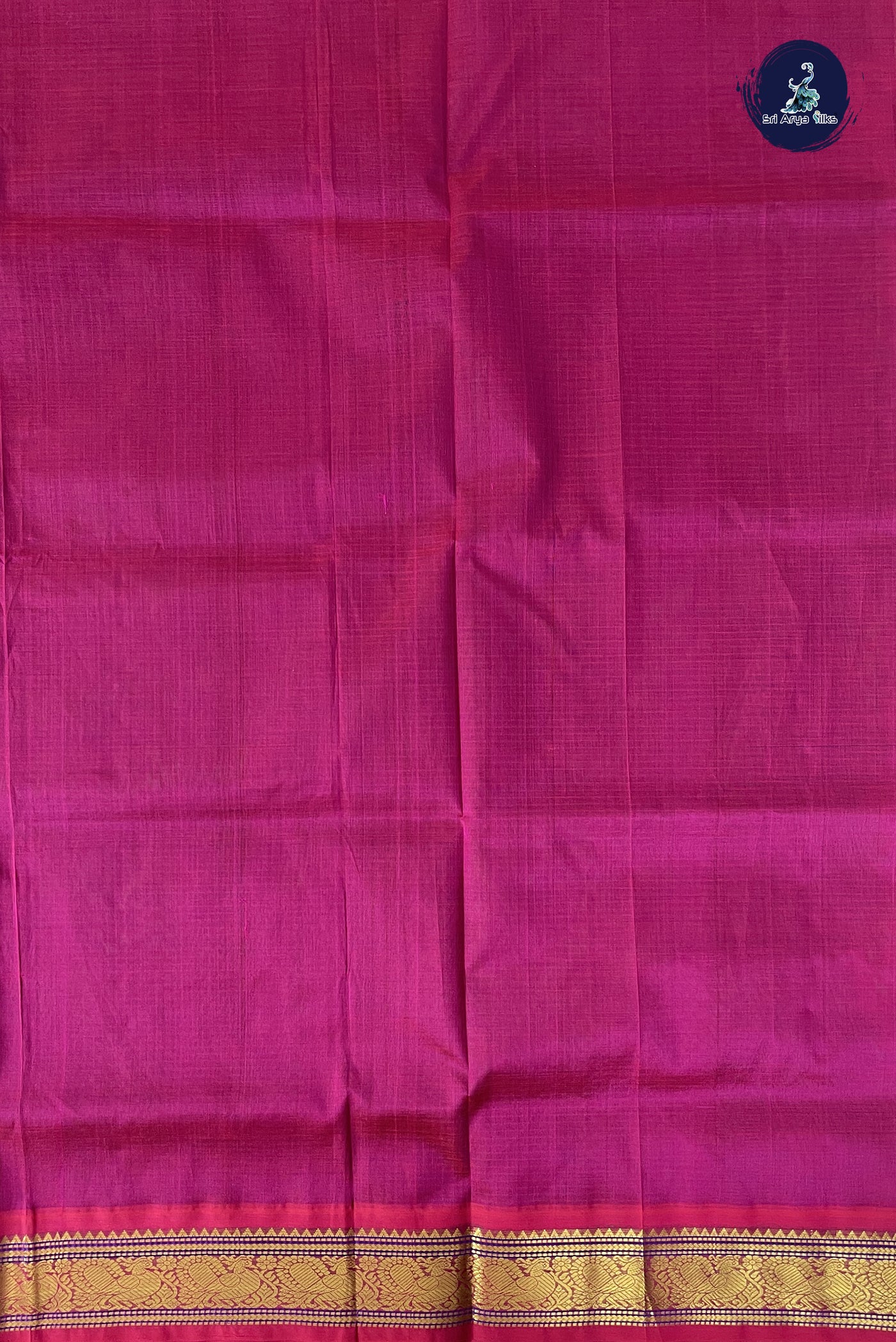 Bottle Green Checked Saree With Checked Pattern