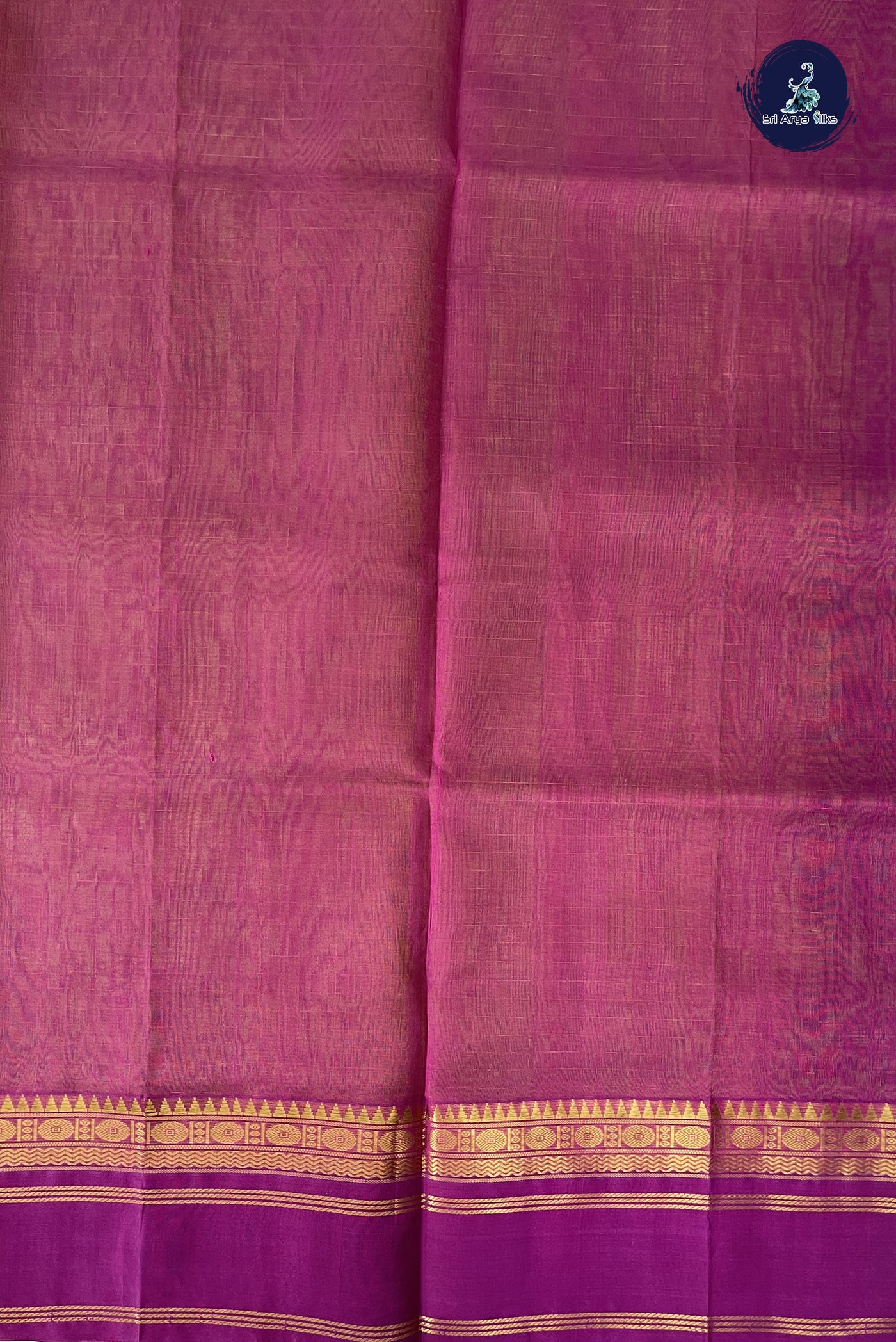 Yellowish Green Checked Saree With Zari Checked Pattern