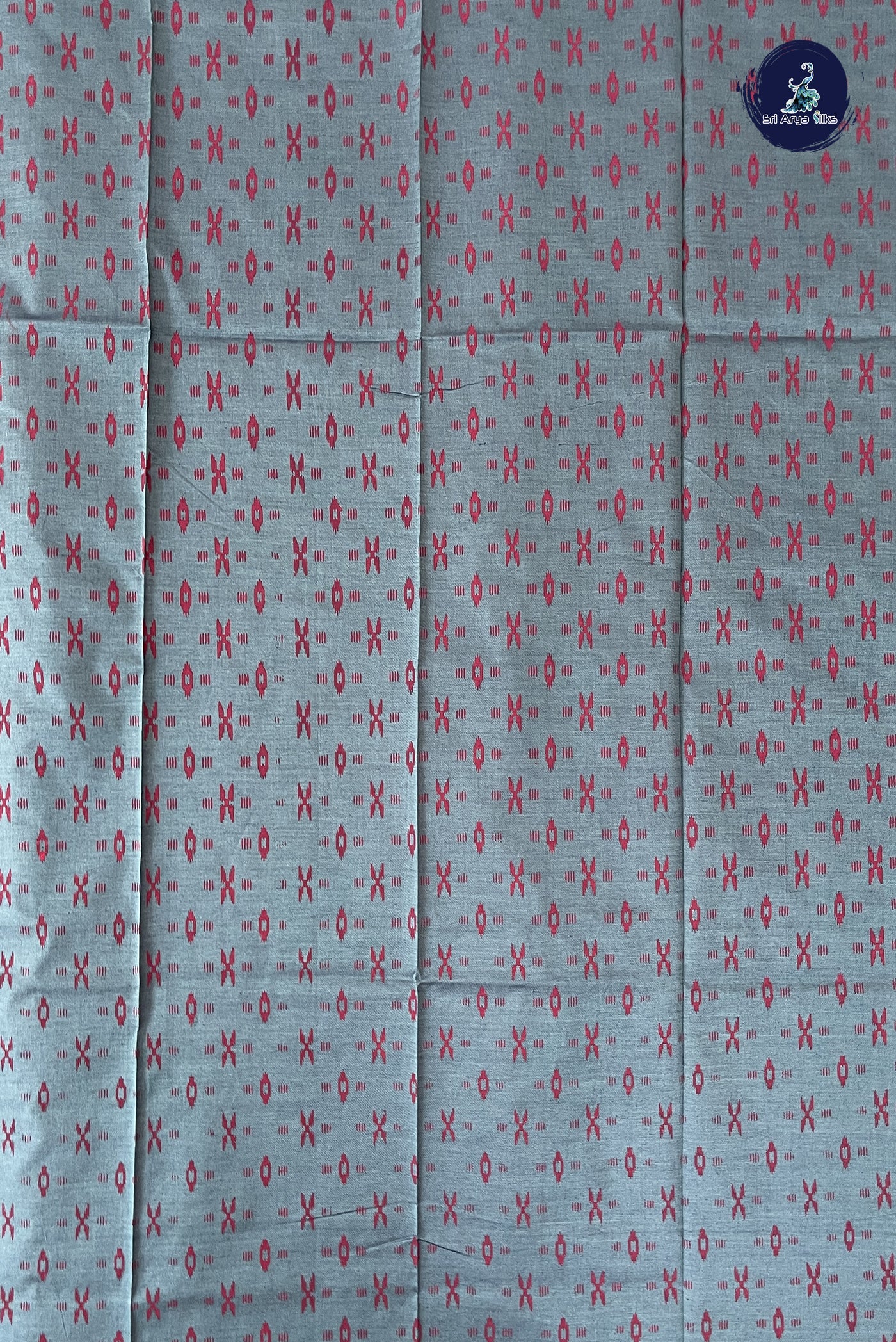 Pink Kanchi Semi Silk Cotton Saree With Printed Pattern