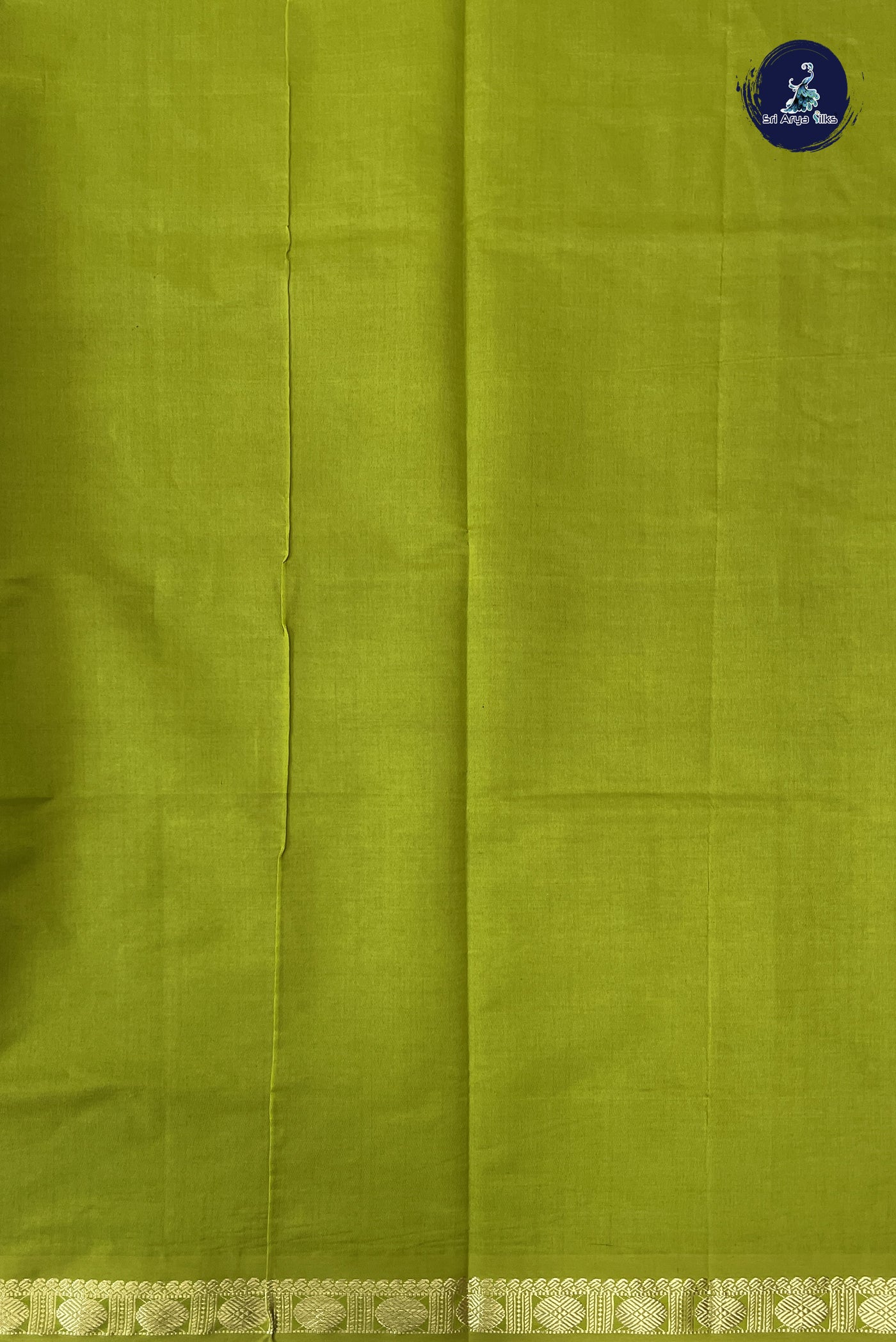 Blue Kanchi Semi Silk Cotton Saree With Plain Pattern