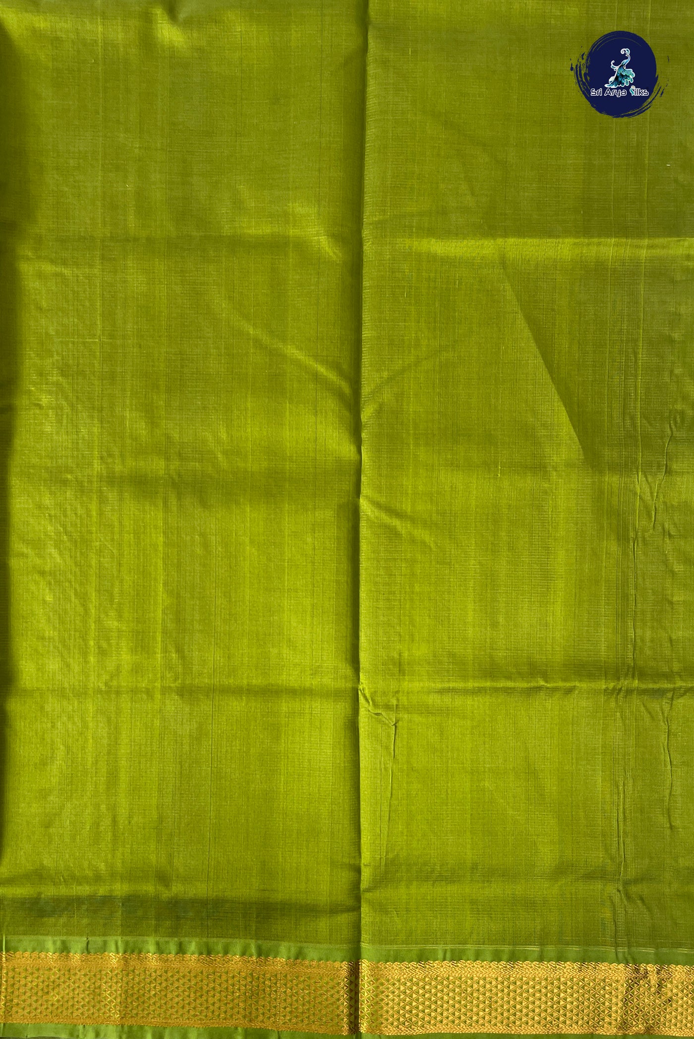 Brown Vaira Oosi Silk Cotton Saree With Vaira Oosi Pattern