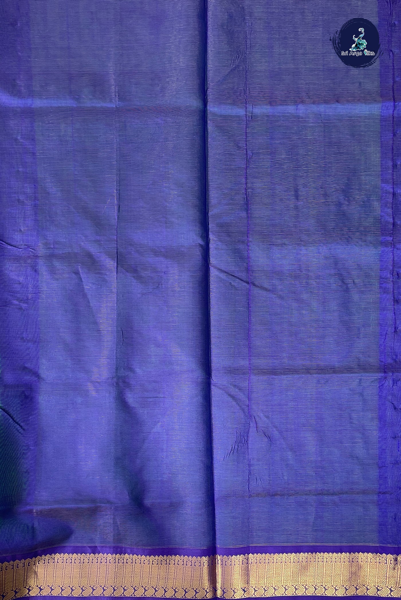 Parrot Green Vaira Oosi Silk Cotton Saree With Vaira Oosi Pattern
