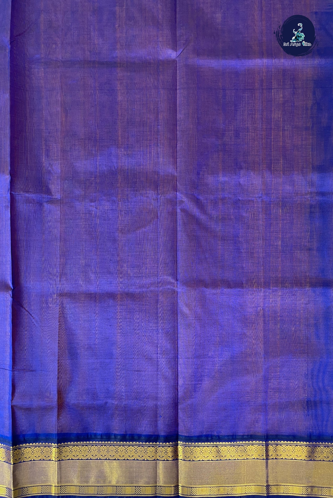 Yellow Korvai Silk Cotton Saree With Zari Buttas Pattern