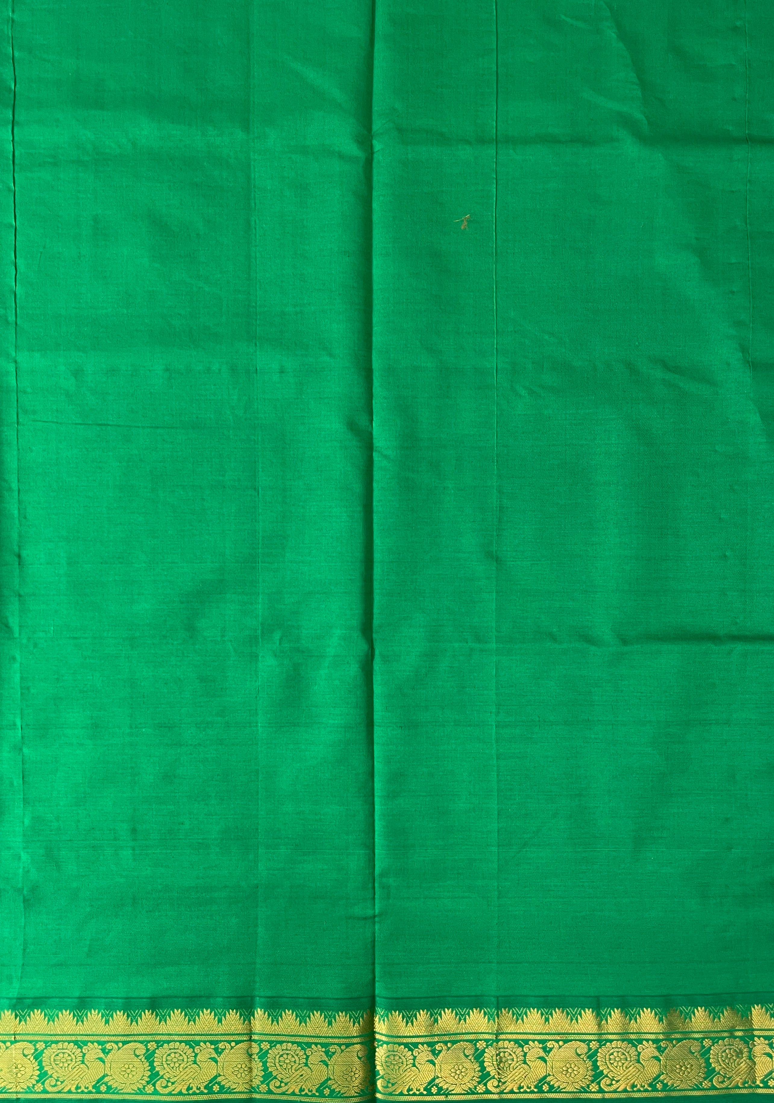 Caramel Shade Checked Saree With Checked Pattern