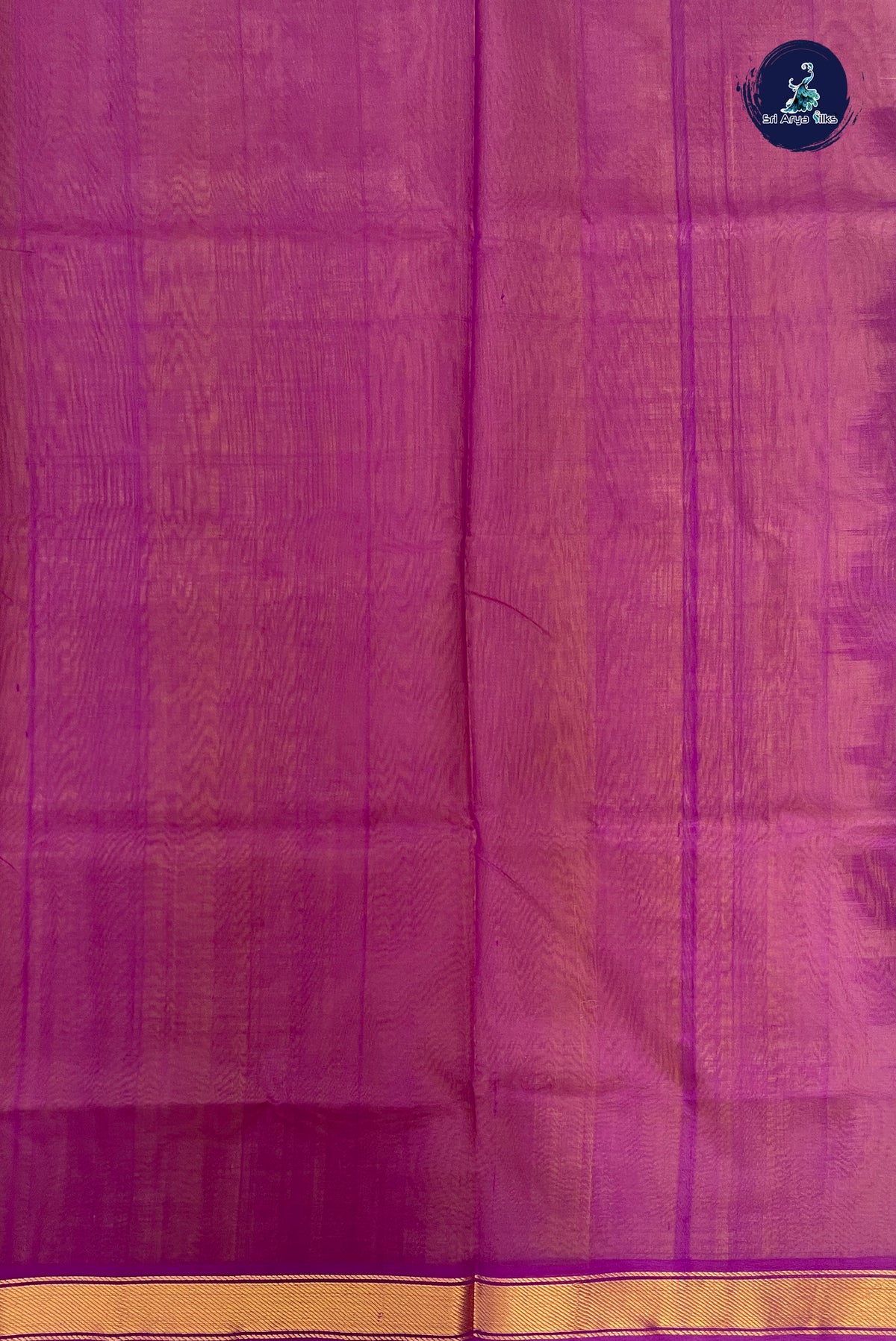Mustard Yellow Simple Silk Cotton Saree With Buttas Pattern