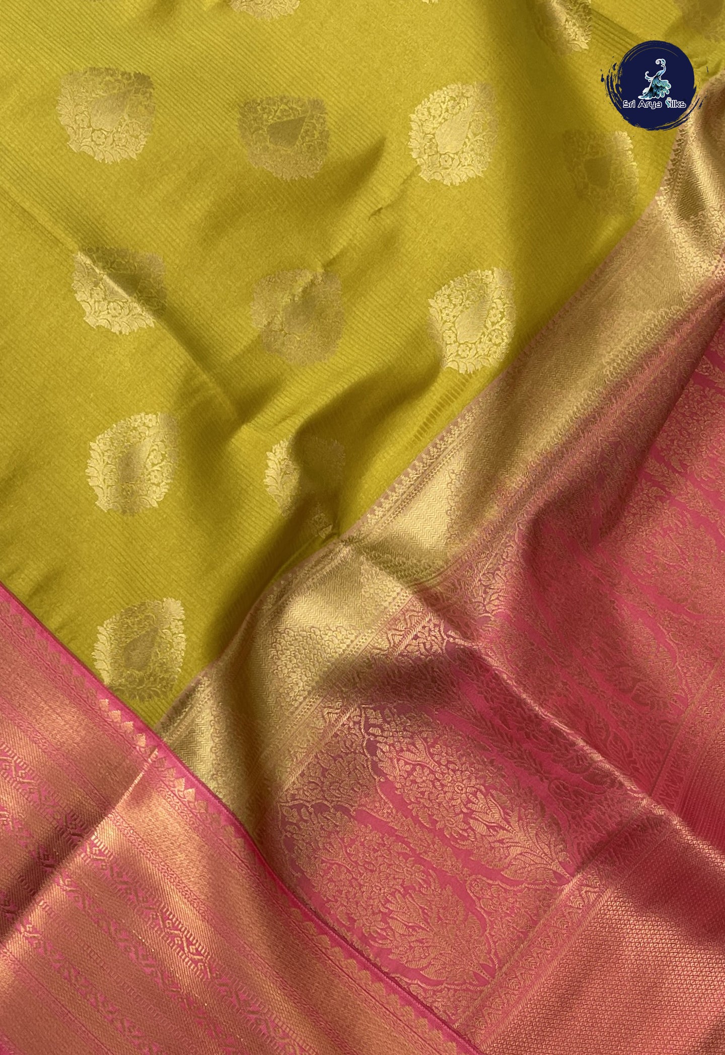 Mustard Semi Soft Silk Saree With Jacquard Pattern
