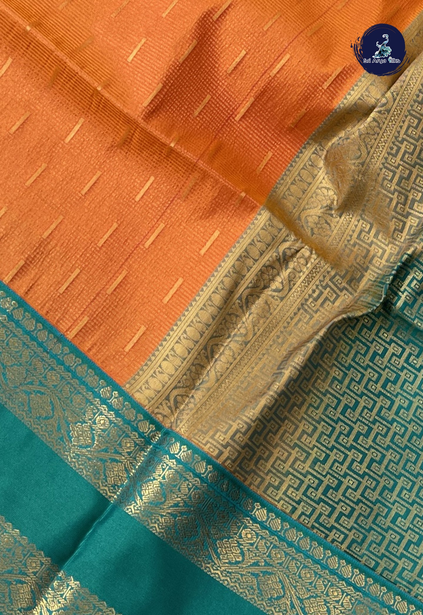 Rust Semi Soft Silk Saree With Jacquard Pattern