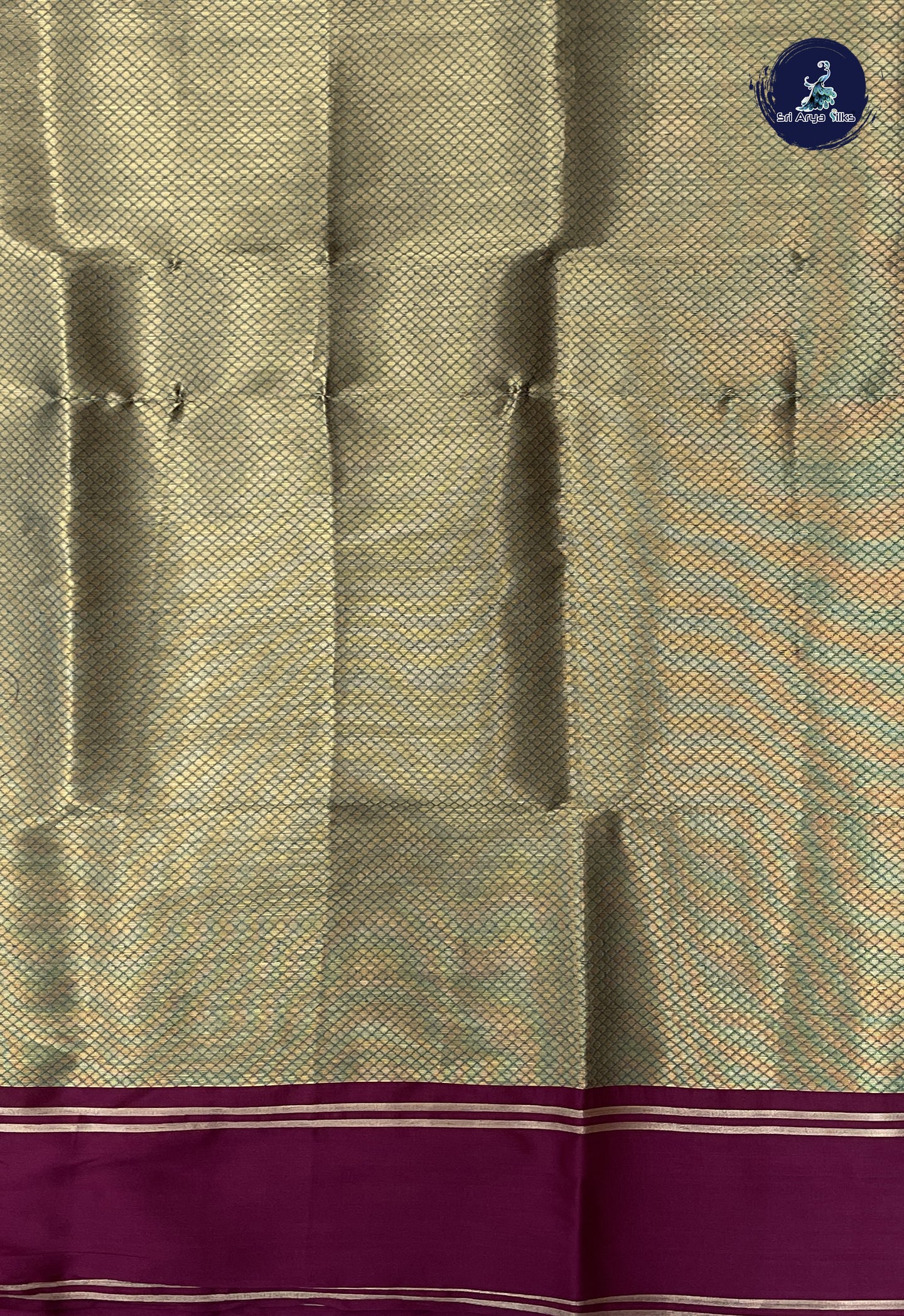 Teal Semi Silk Saree With Zari Buttas Pattern