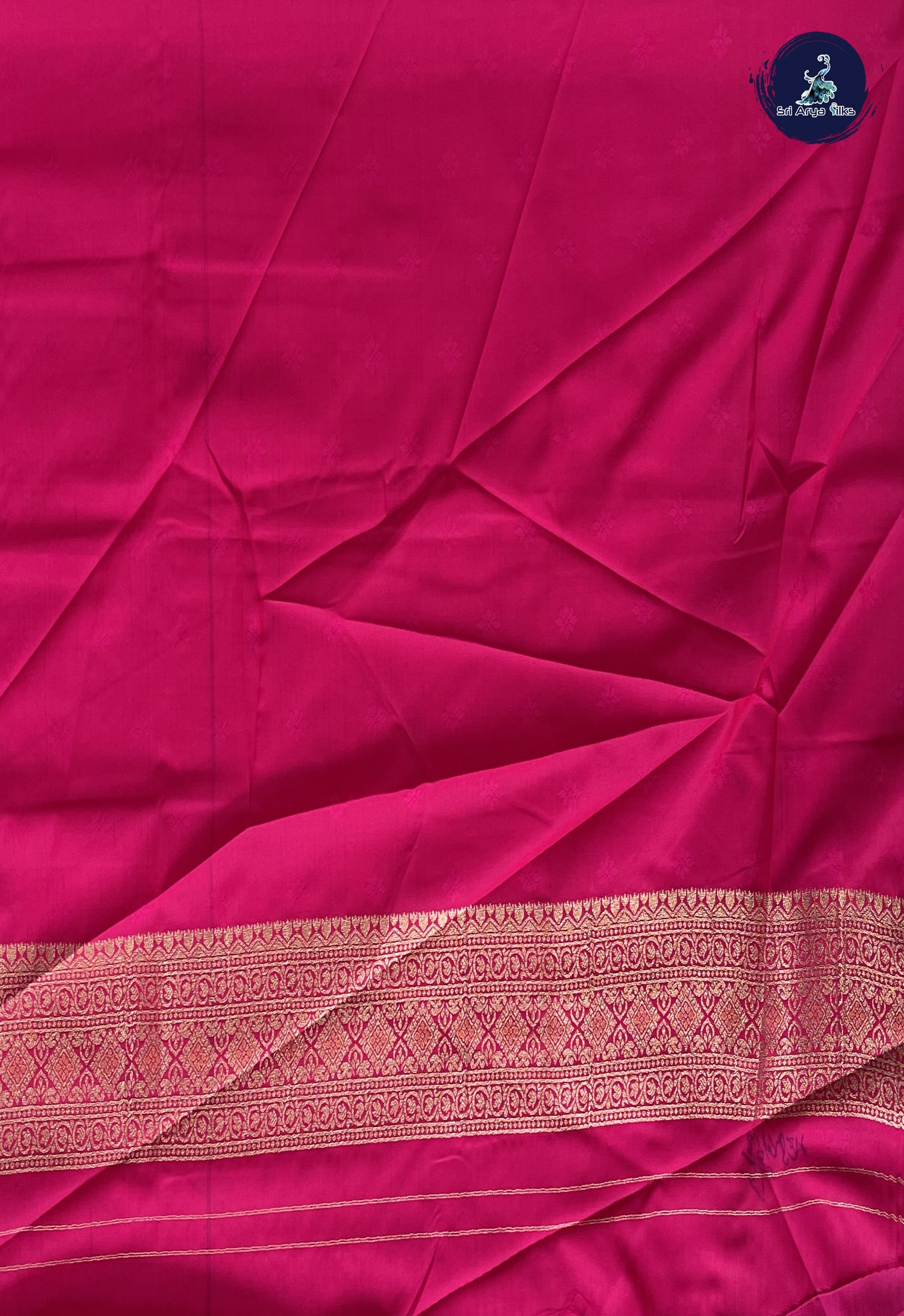Orange Semi Soft Silk Saree With Zari Buttas Pattern