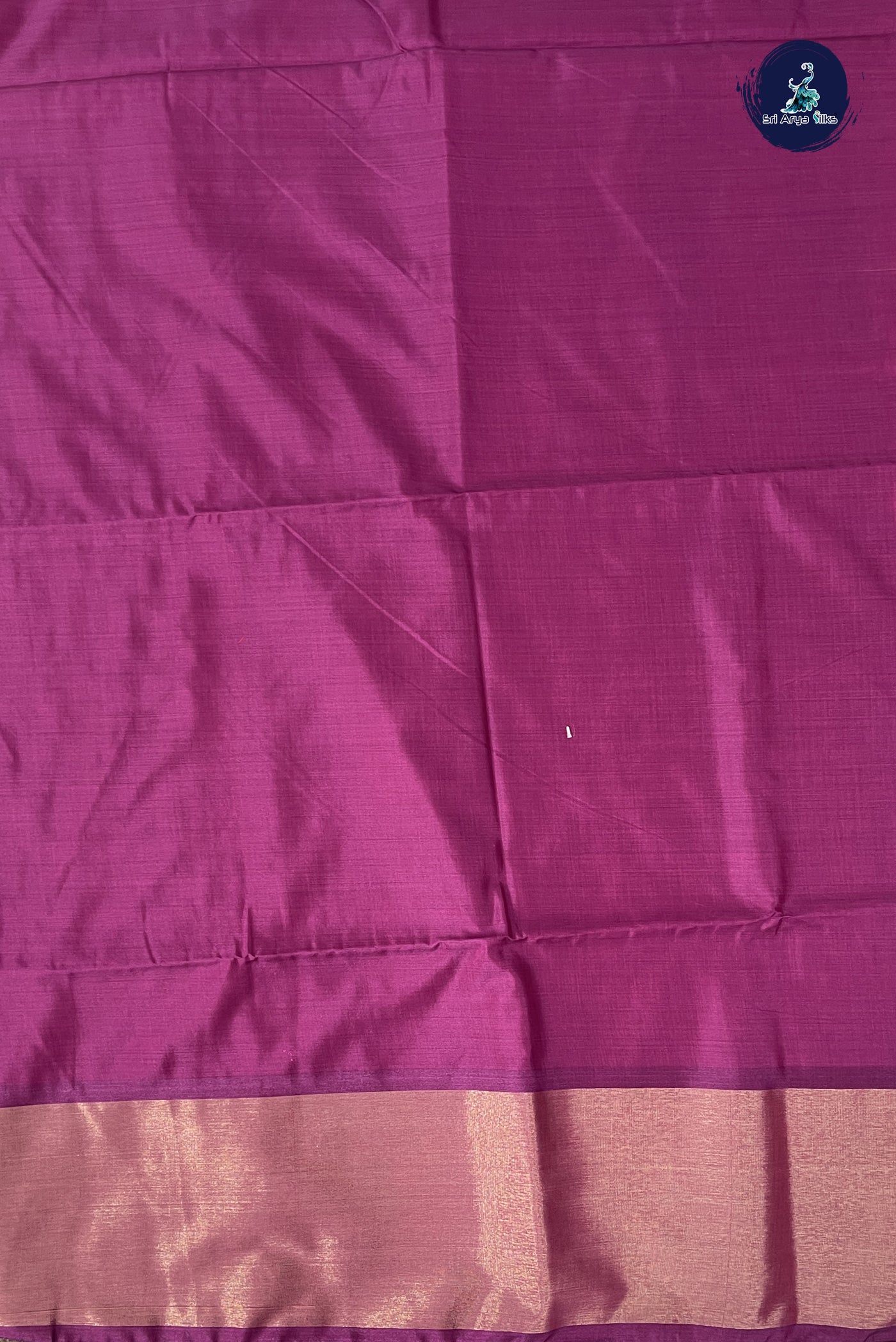 Mauve Semi Soft Silk Saree With Ikat Pattern
