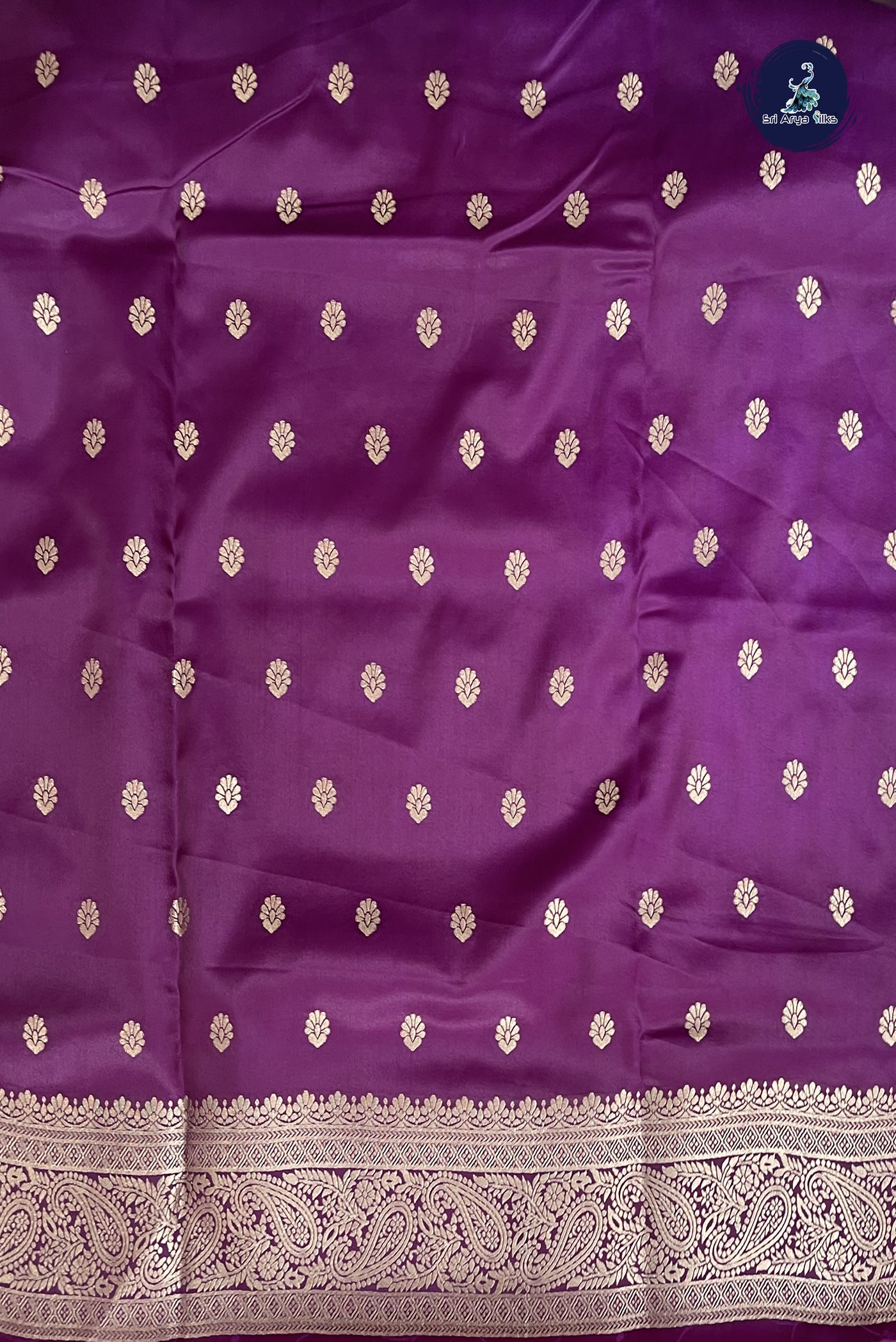 Dark Pink Semi Silk Saree With Embossed Pattern