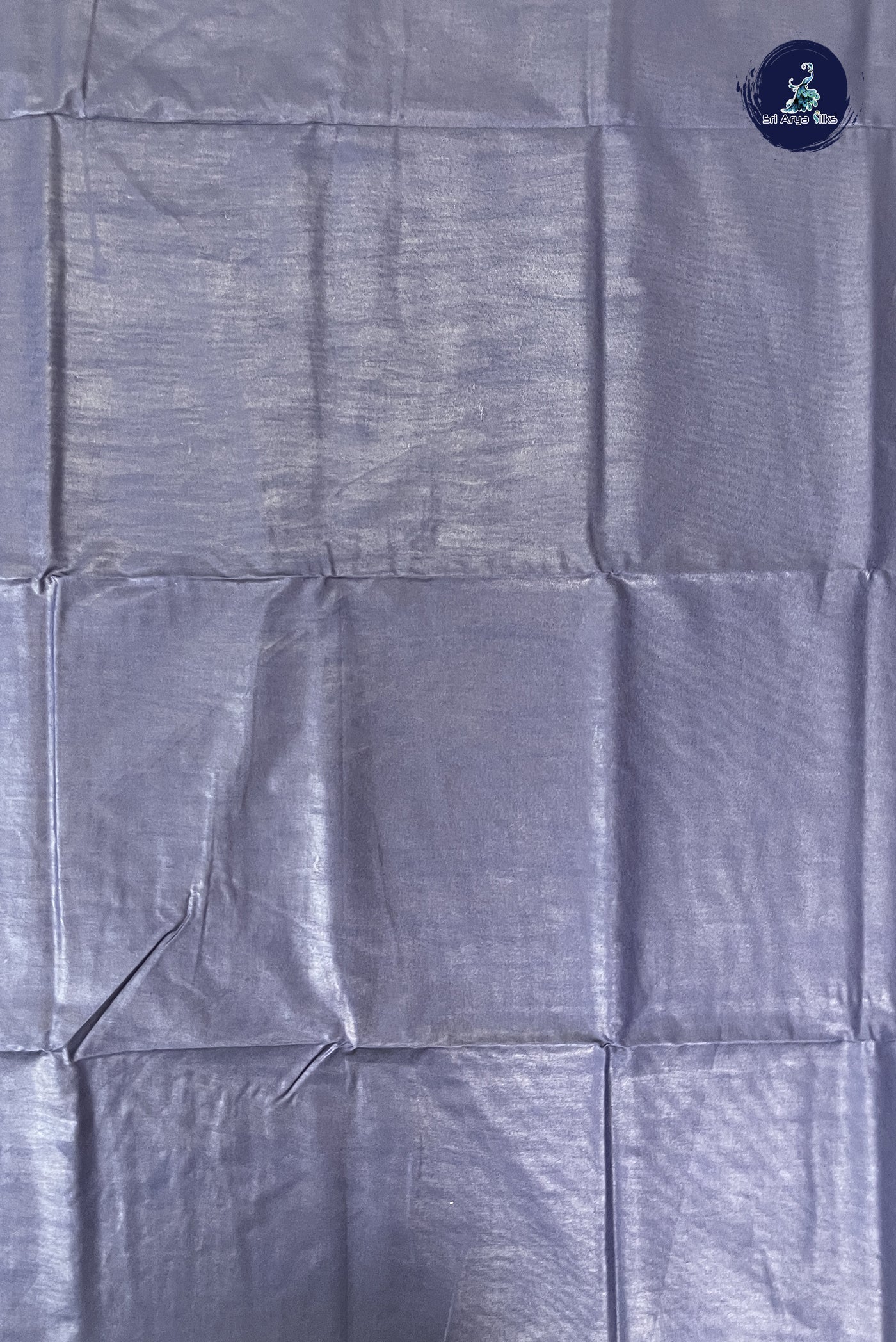 Dark Blue Semi Silk Saree With Buttas Pattern