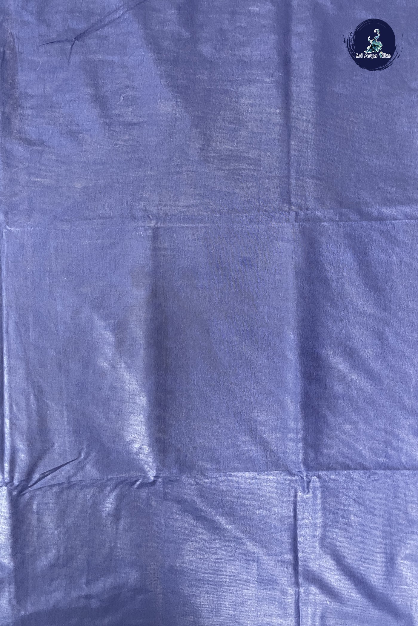 Navy Blue Semi Silk Saree With Buttas Pattern