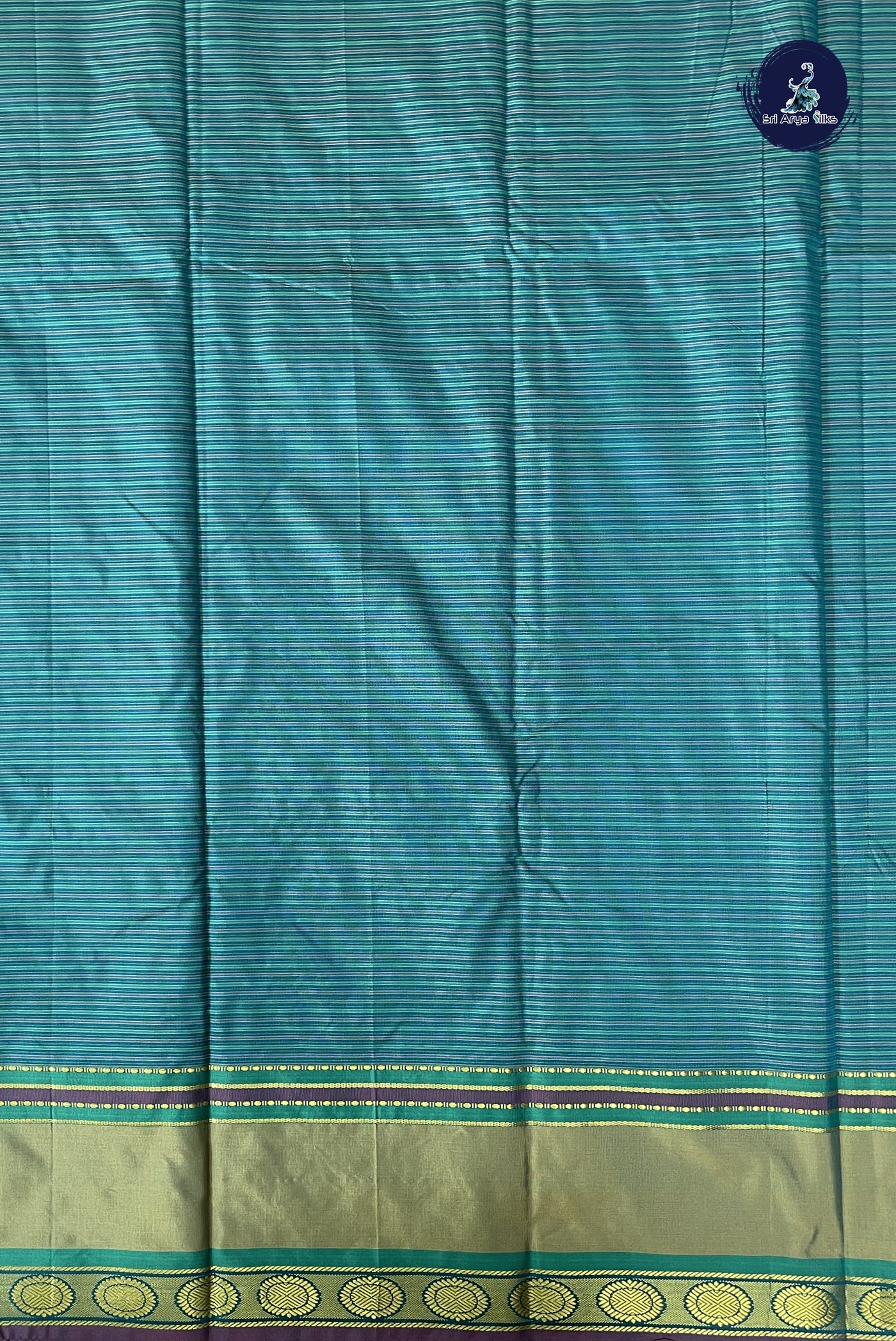 Pink Semi Silk Saree With Stripes Pattern