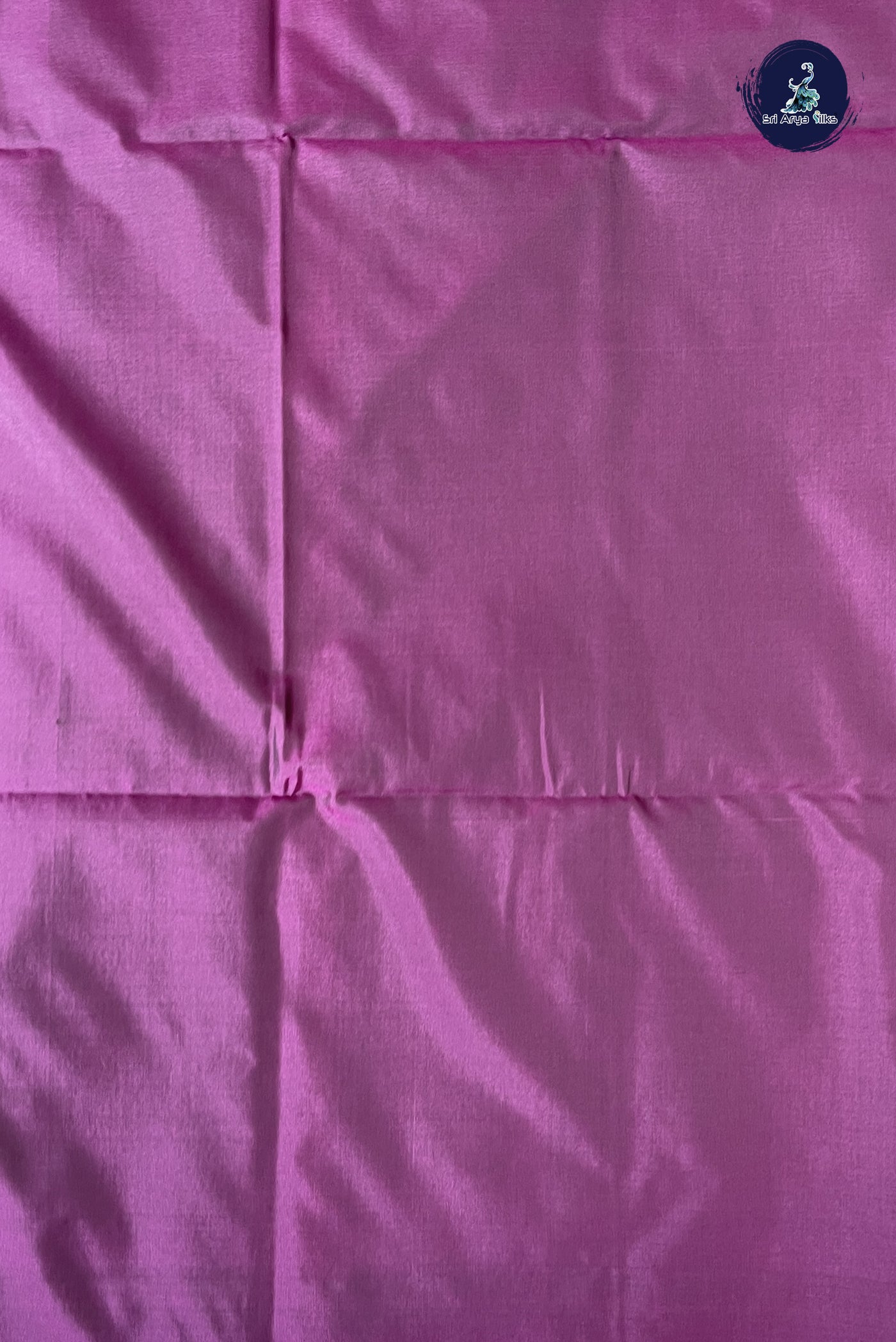 Dual Tone Purple Semi Soft Silk Saree With Zari Buttas Pattern