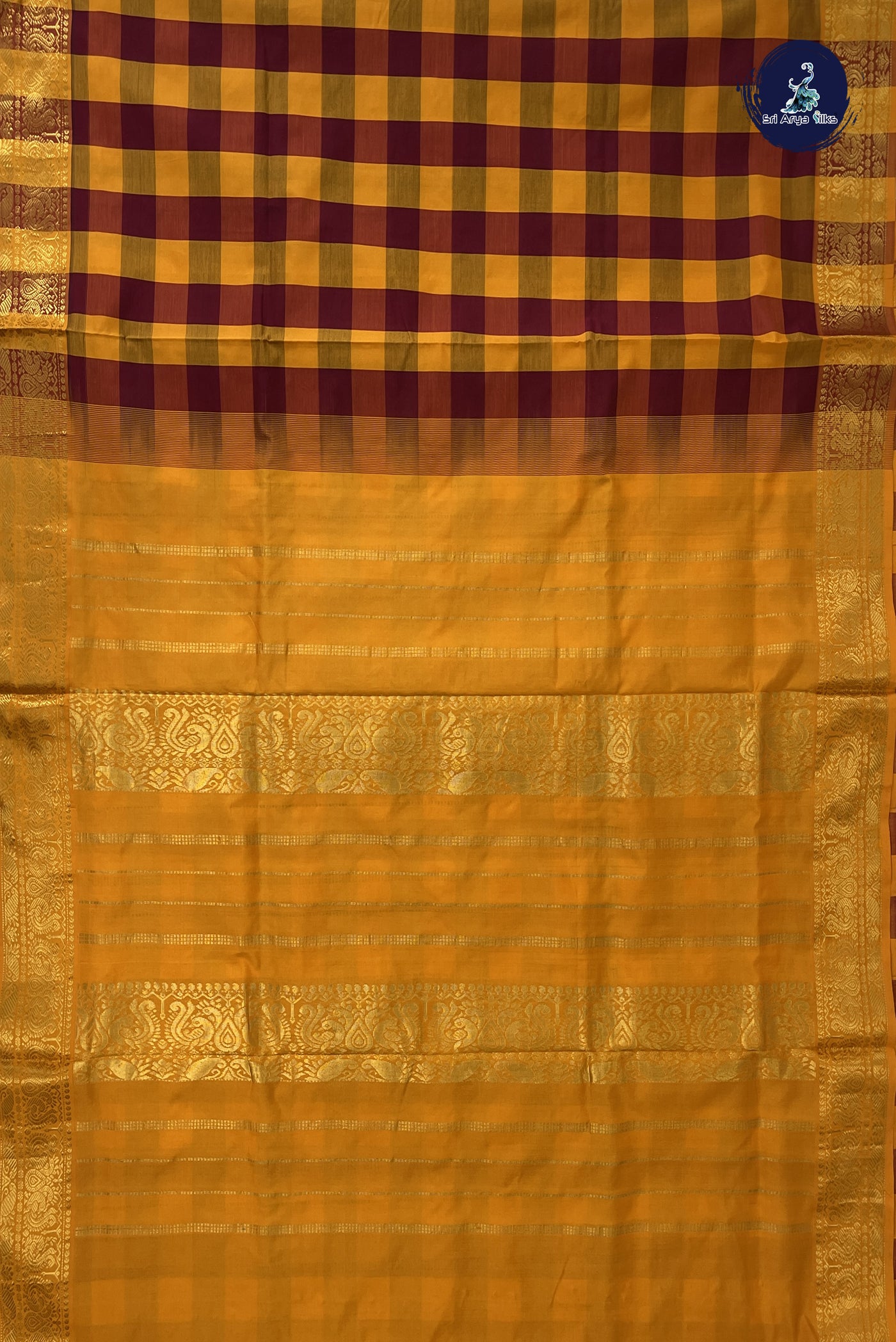 Multi Colour Madisar Semi Silk Cotton Saree with Paalum Pazham Kattam