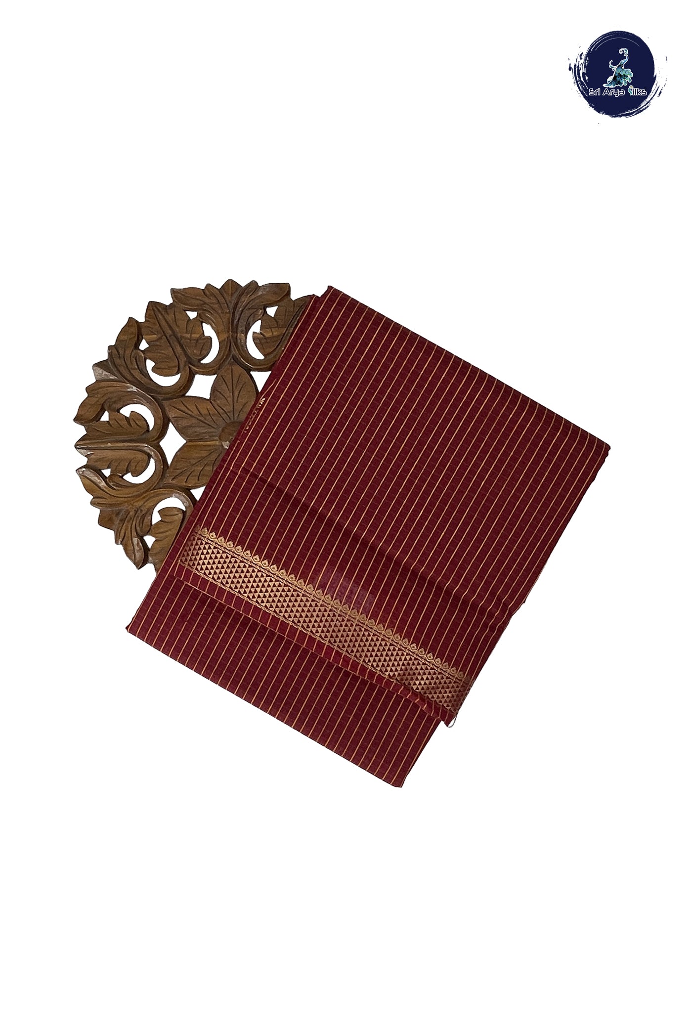 Arakku Madisar Semi Silk Cotton Saree With Checked Pattern