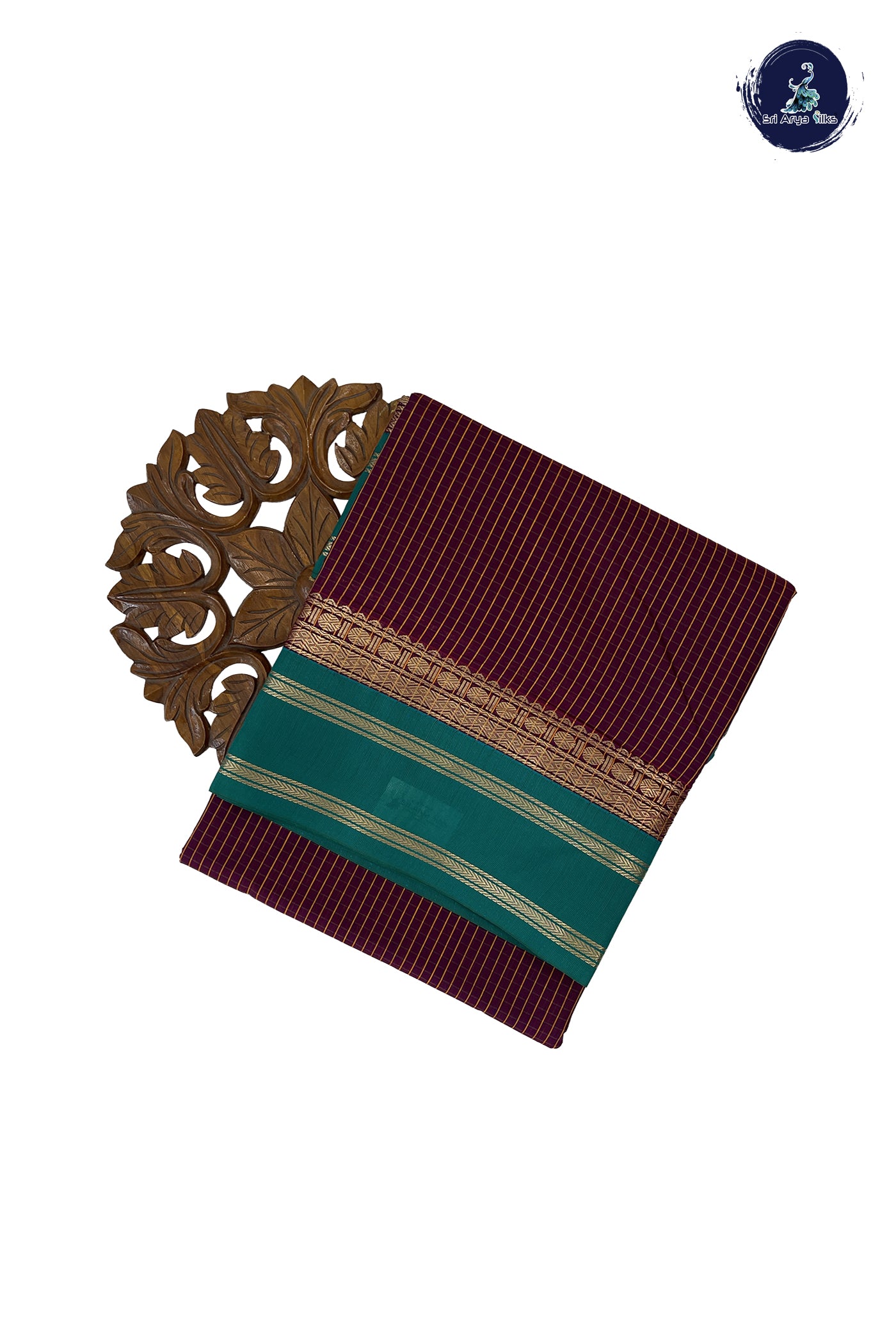 Snuf Madisar Semi Silk Cotton Saree With Checked Pattern