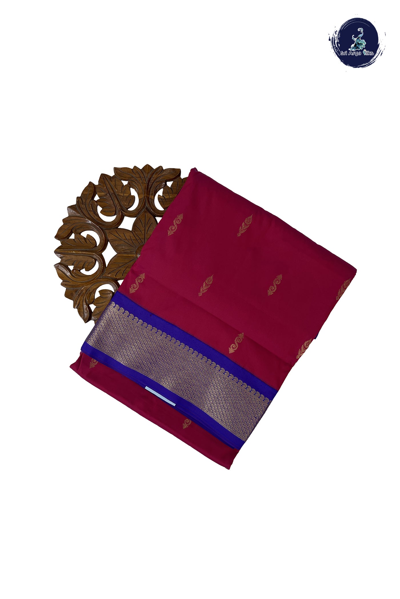 Pink Madisar Semi Silk Saree With Zari Buttas Pattern