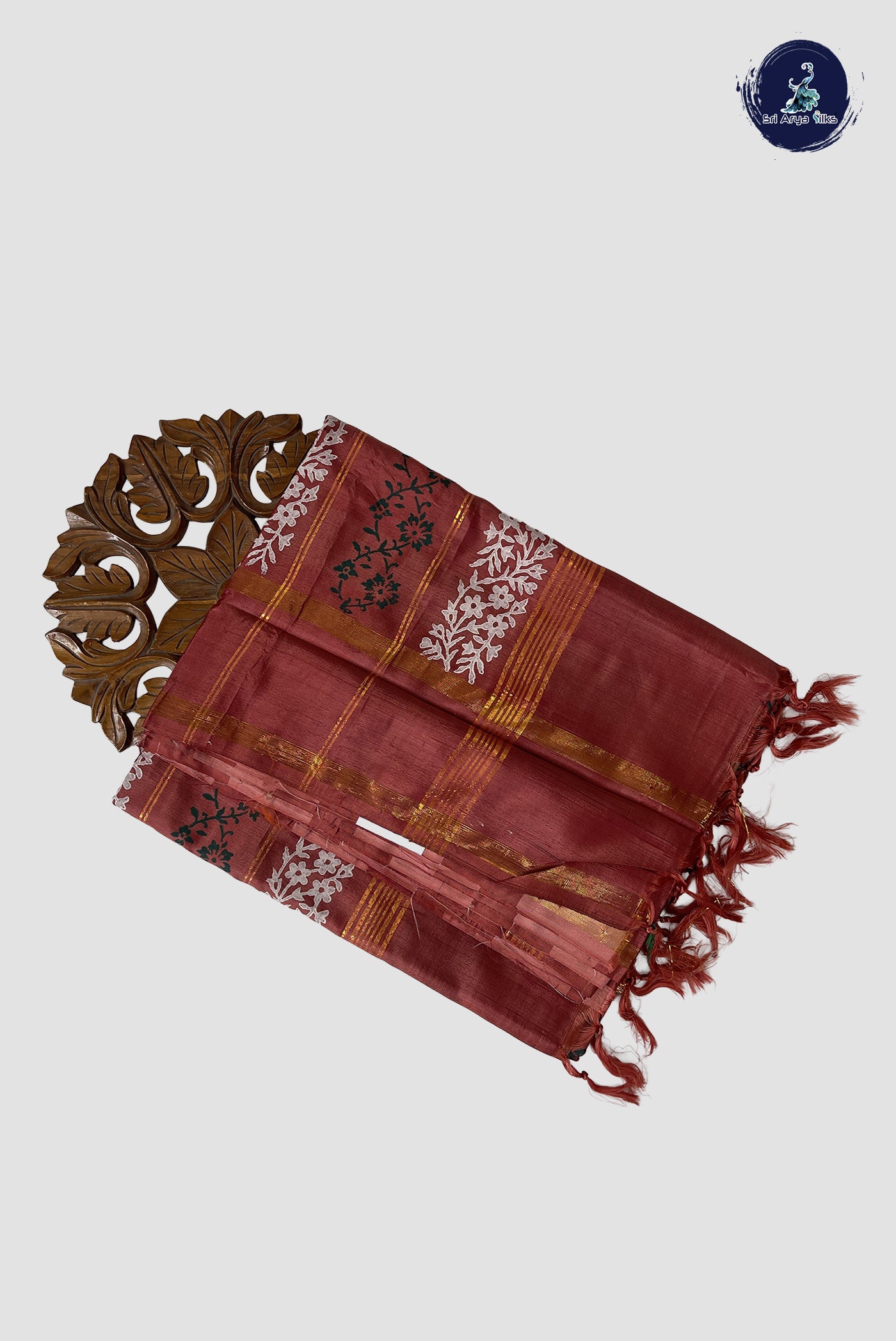 Multi Colour Vaazhainaar Pattu Madisar Silk Saree With Paalum Pazham Kattam Pattern
