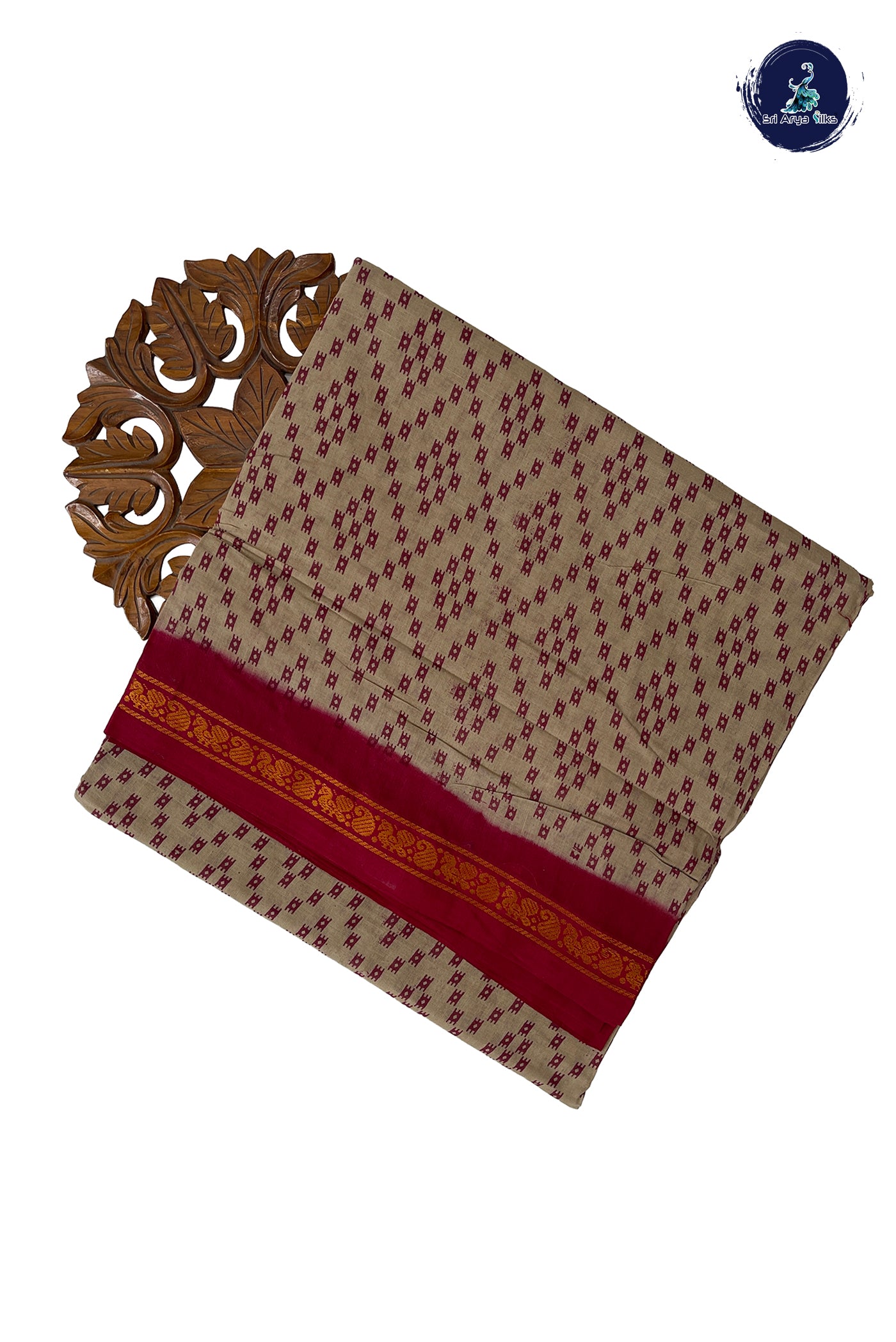 Pastel Shade 10.5 Yards Madisar Saree With Printed Pattern