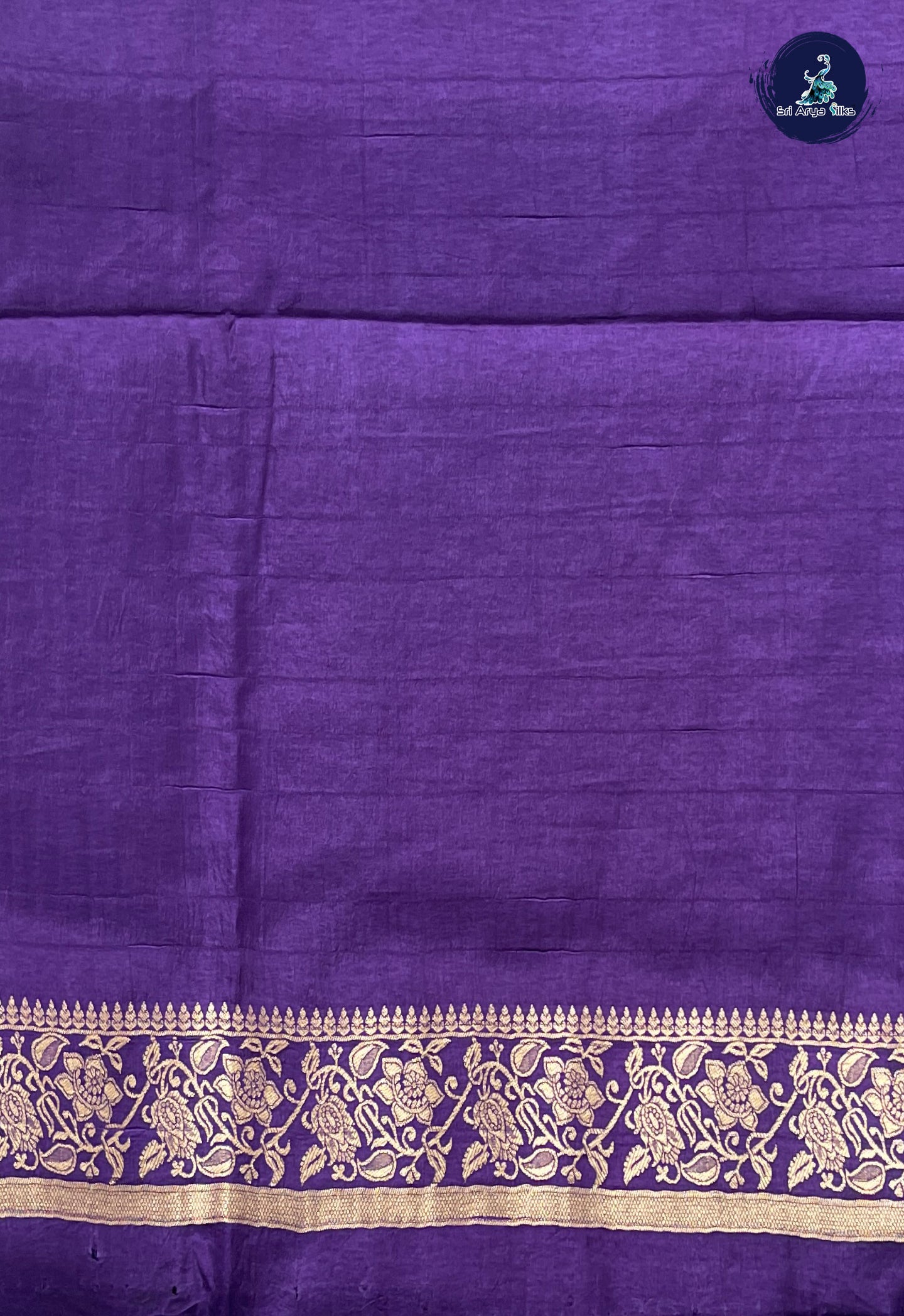 Pastel Shade Banarasi Silk Saree With Zari Buttas Pattern