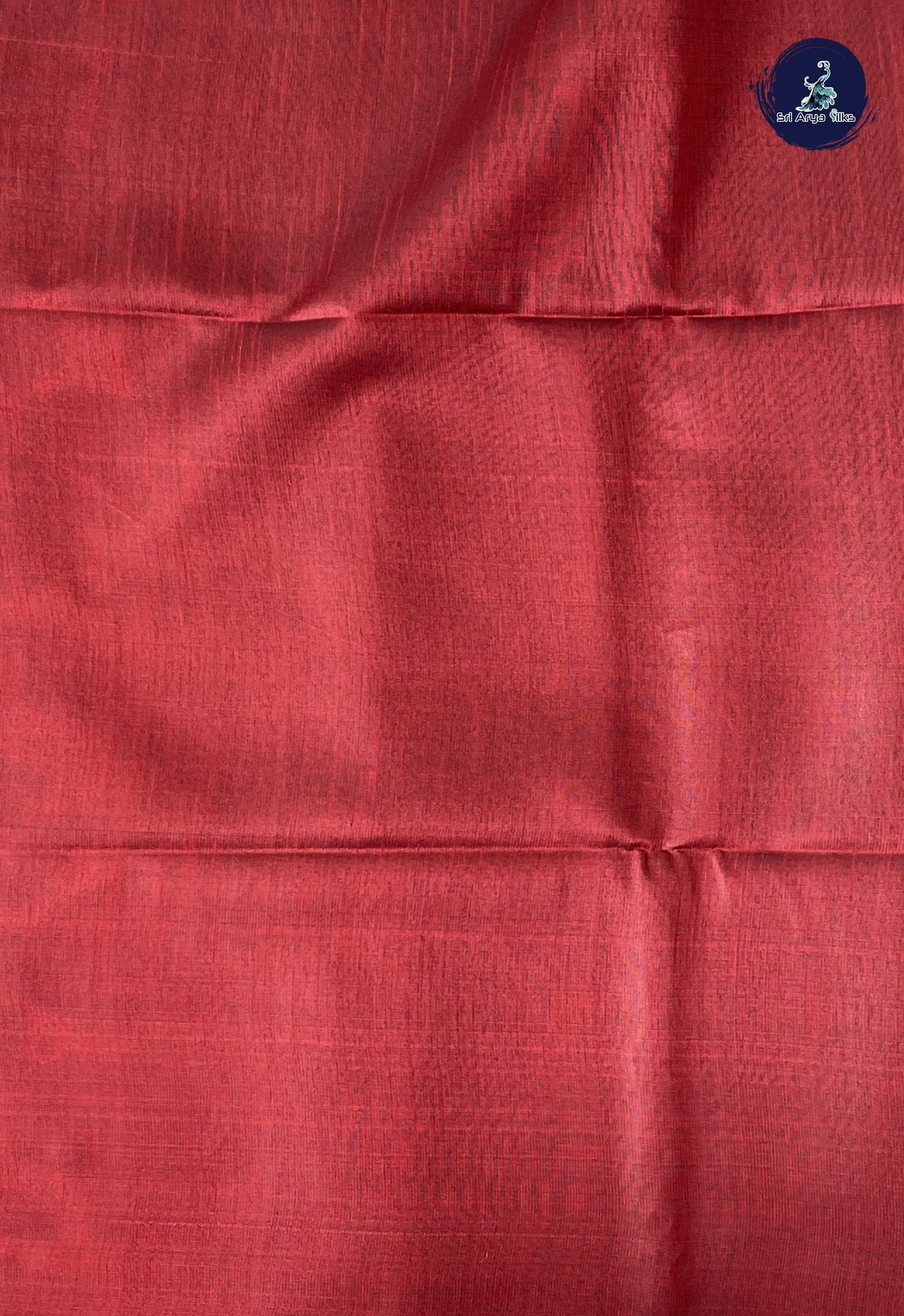 Blue Raw Silk Saree With Stripes Pattern