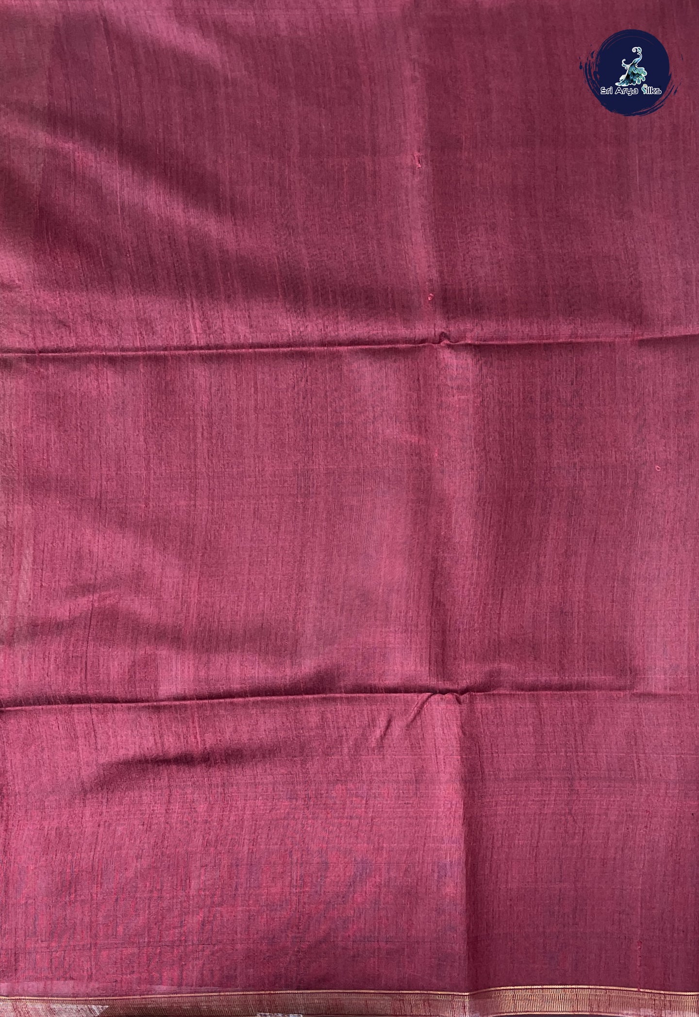 Biscuit Shade Raw Silk Saree With Plain Pattern