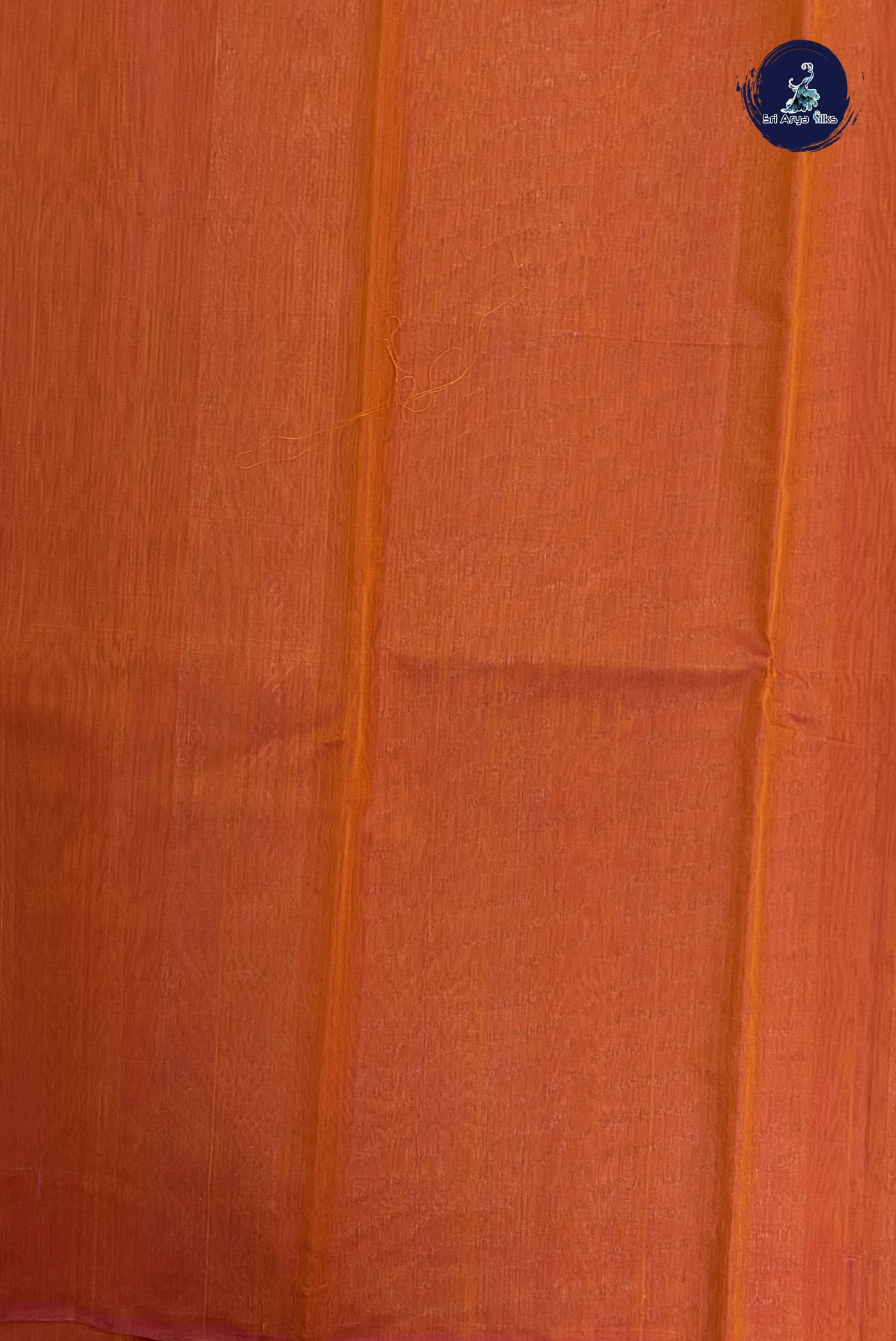 Mustard Yellow Kora Sico Silk Cotton With Stripes Pattern