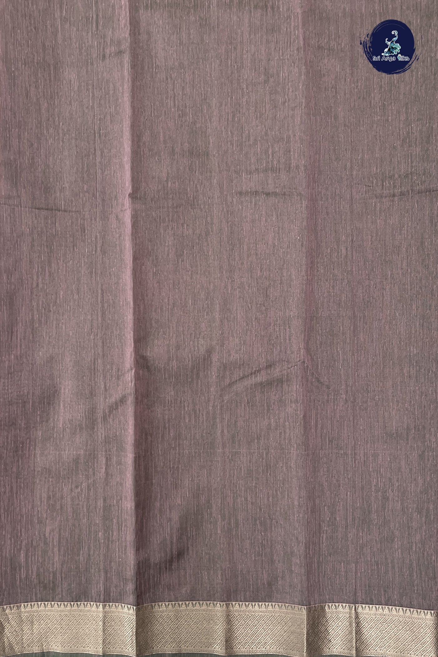 Light Pink Kora Sico Silk Cotton With Zari Buttas Pattern