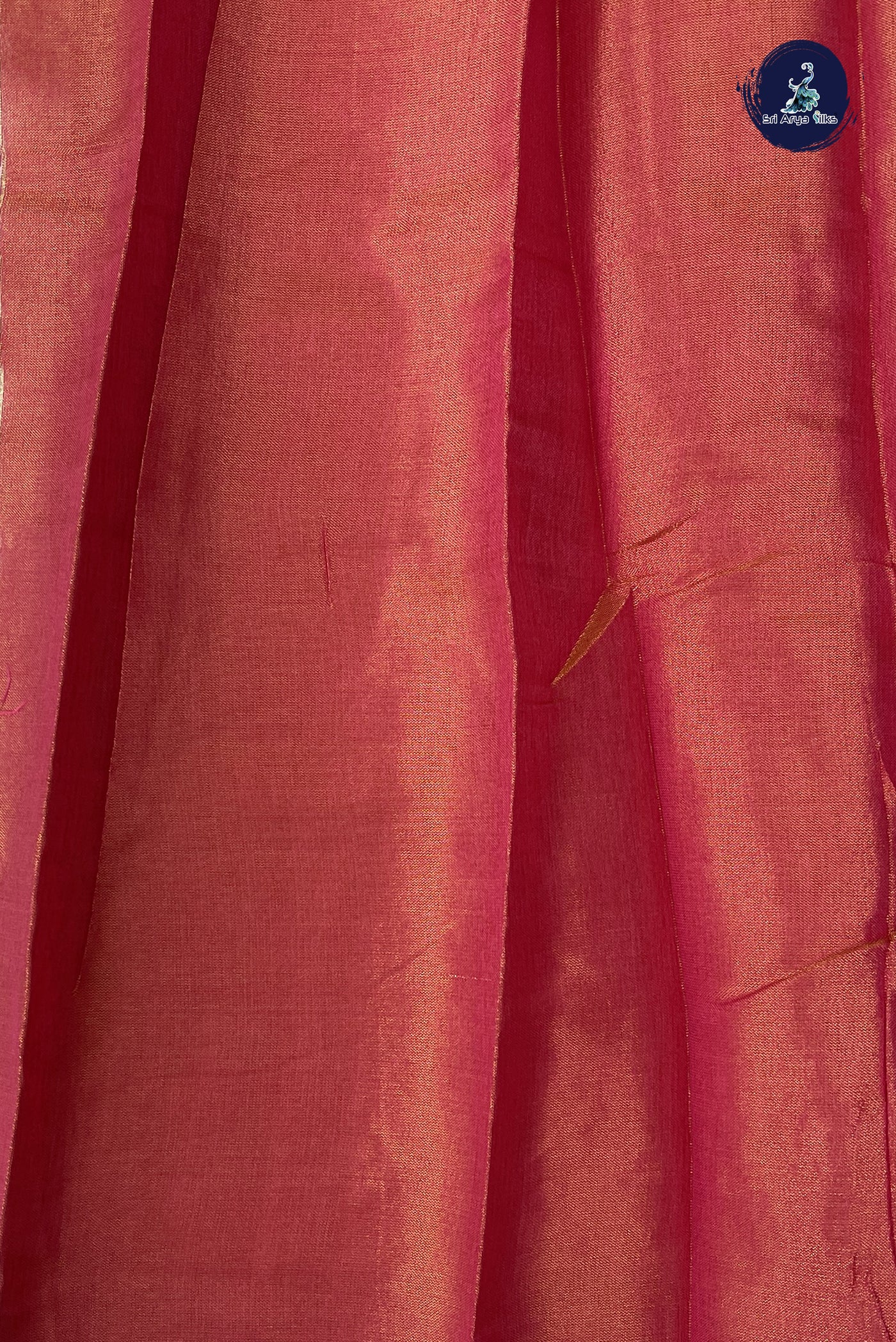 Off White Linen Saree With Thread Work Pattern