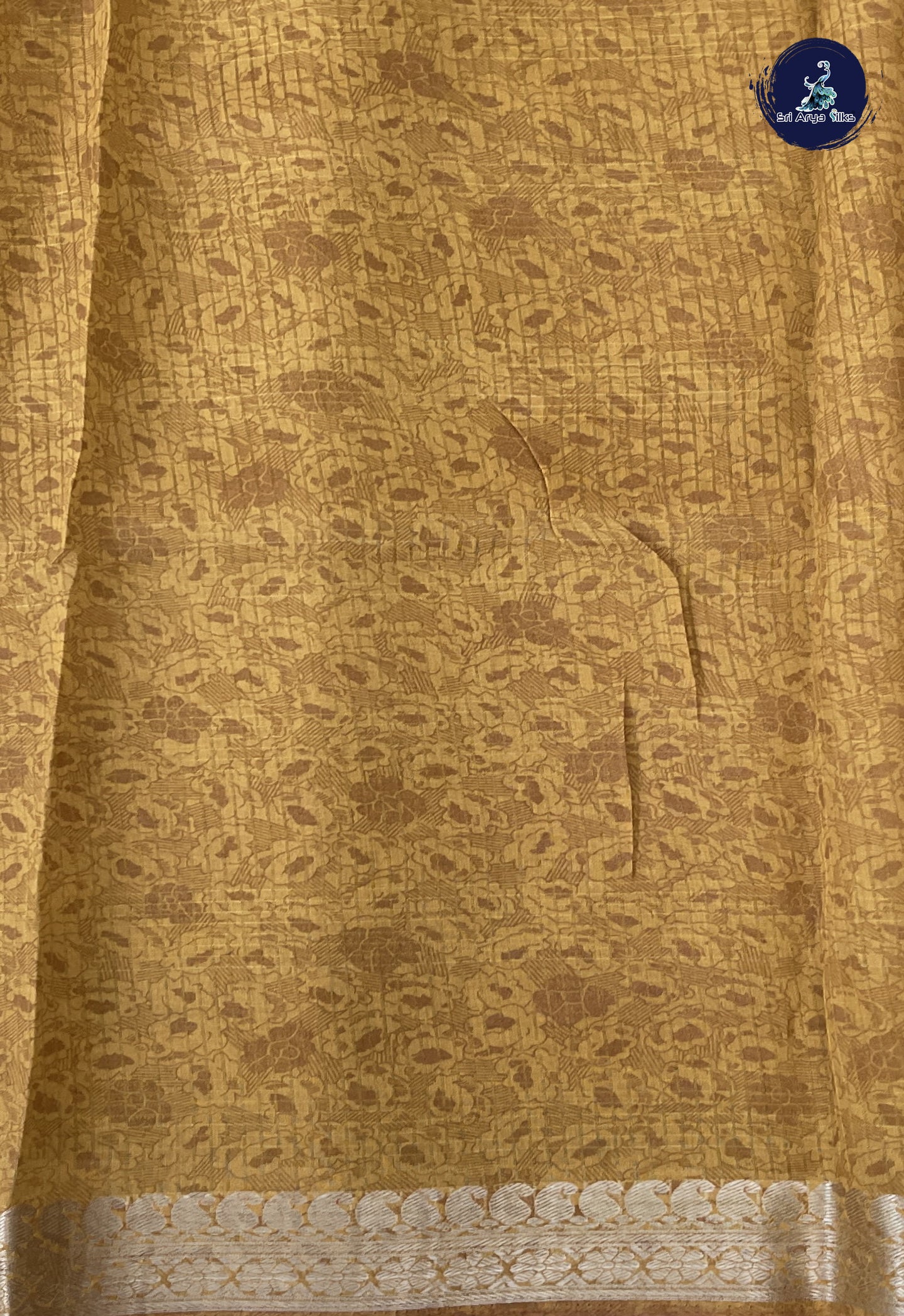 BeetRoot Shade Semi Raw Silk Saree With Printed Pattern